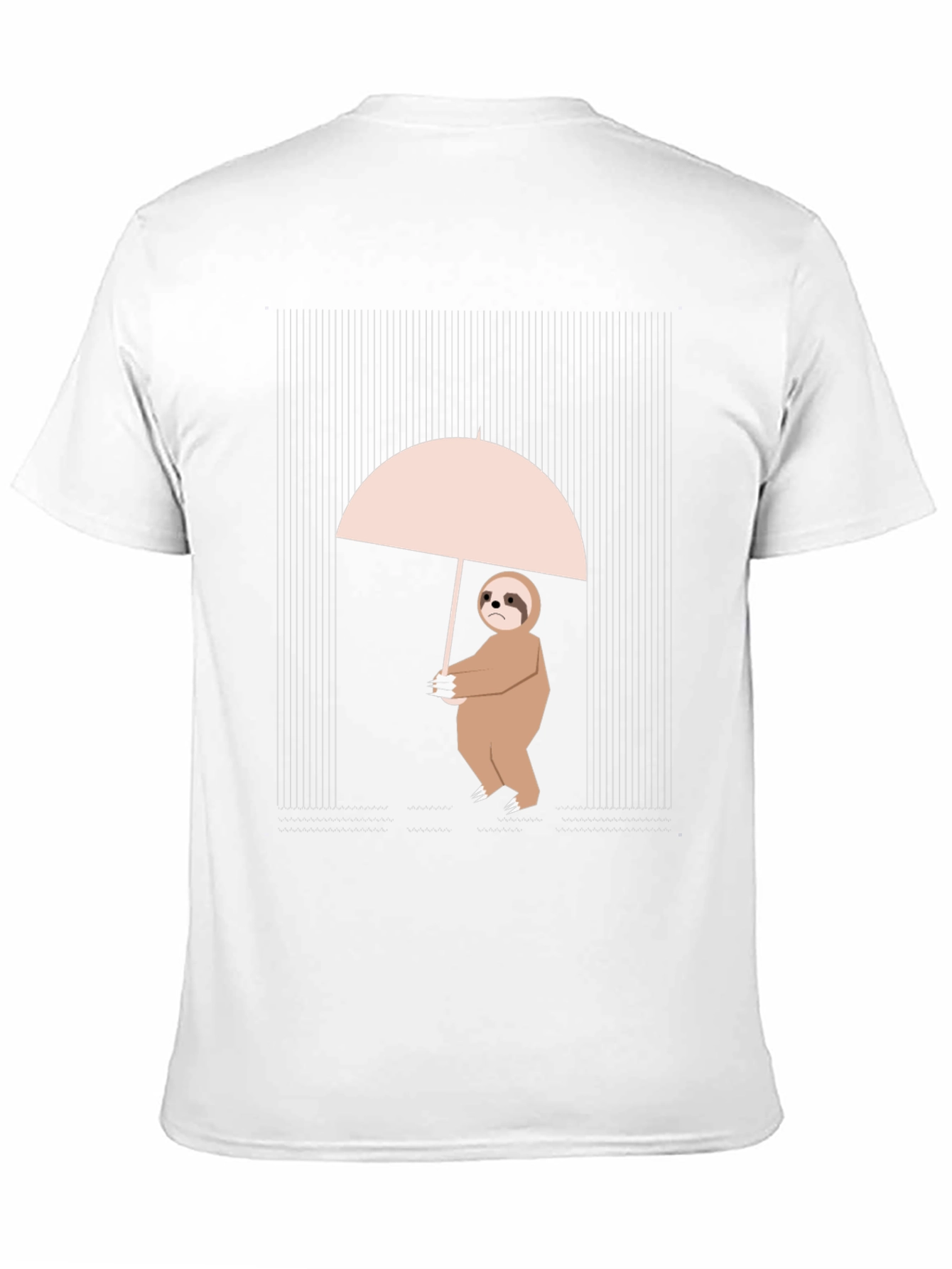 Sloth in Rain Graphic Tee
