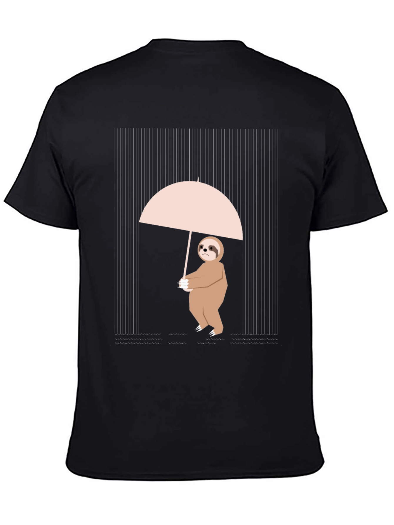 Sloth in Rain Graphic Tee