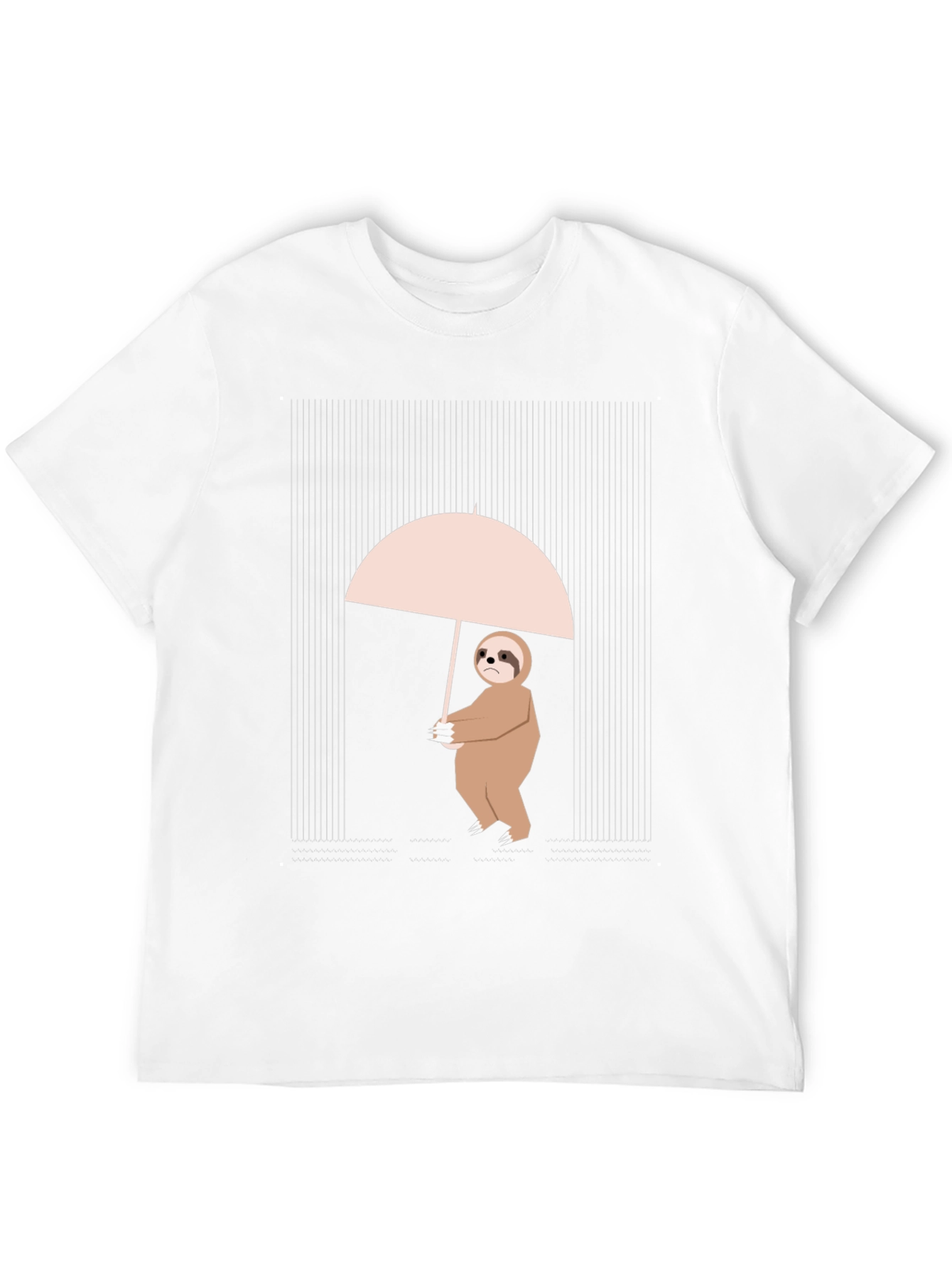 Sloth in Rain Graphic Tee