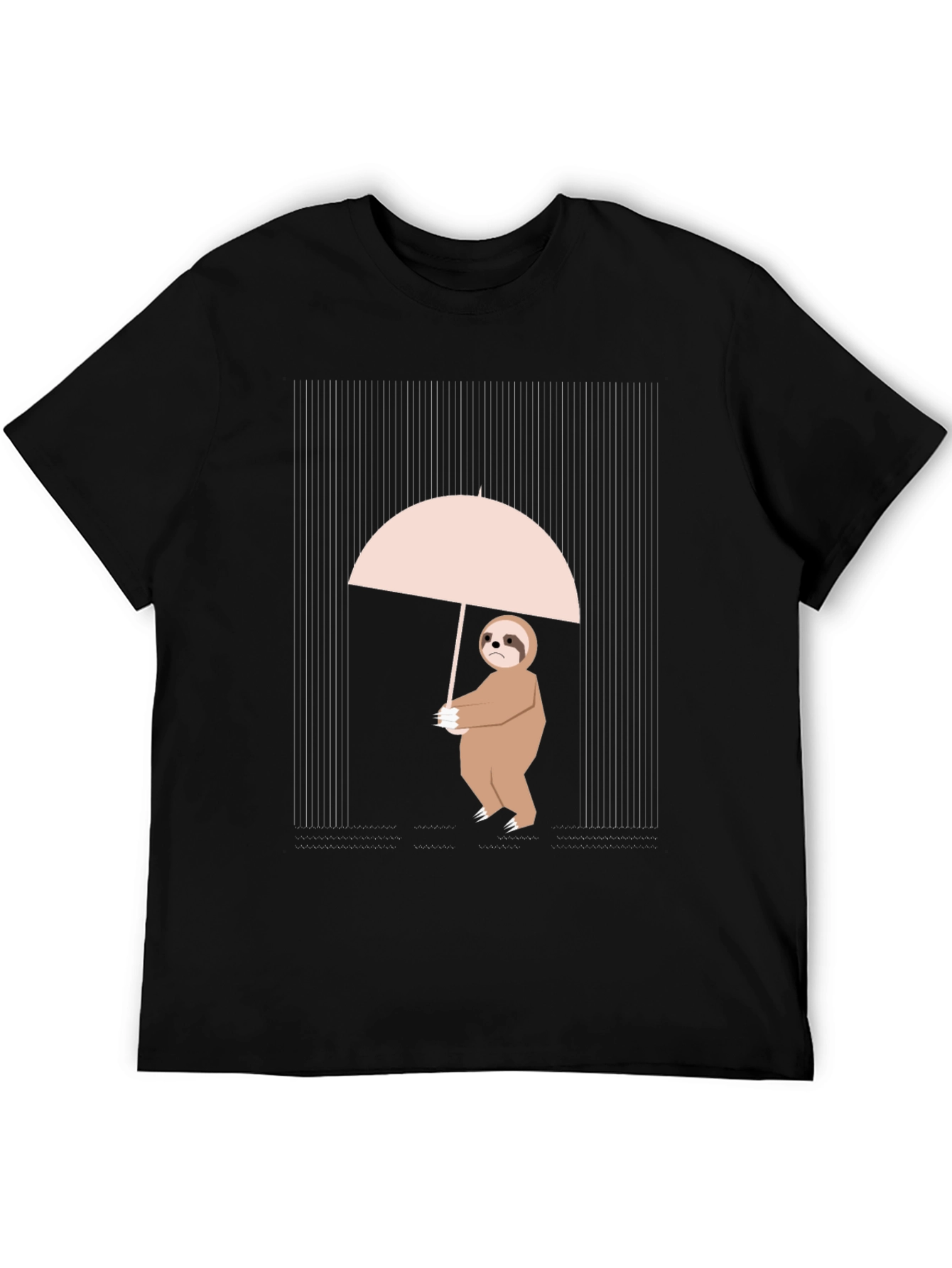 Sloth in Rain Graphic Tee