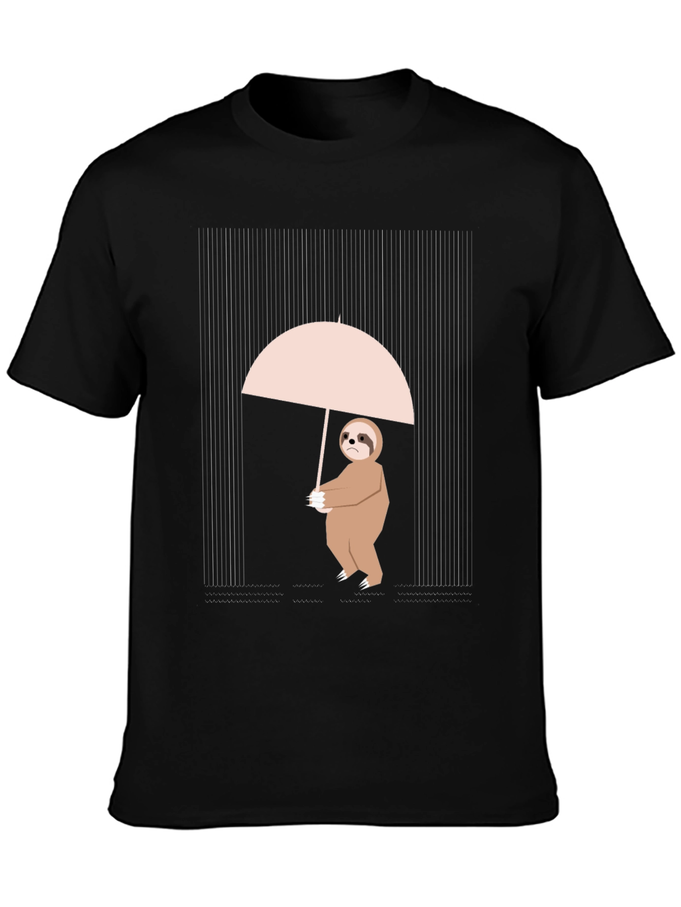 Sloth in Rain Graphic Tee
