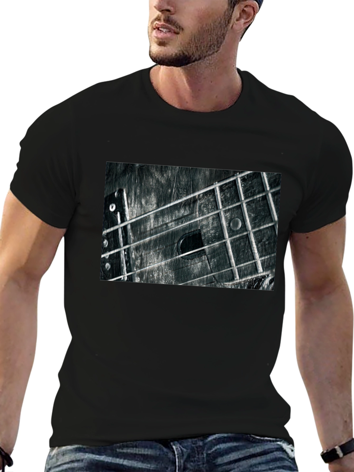 Guitar Neck T-Shirt - Music Lover Tee