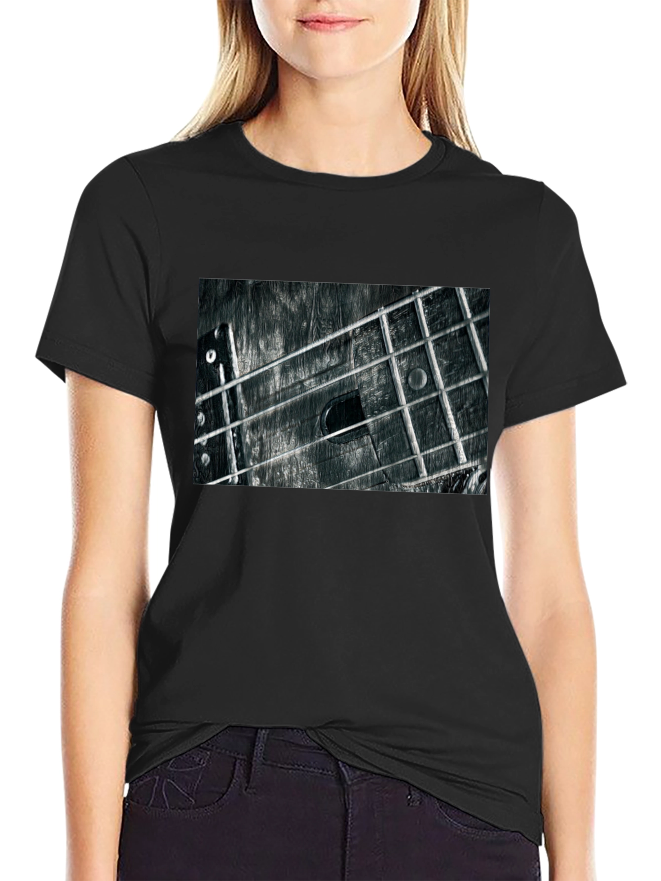 Guitar Neck T-Shirt - Music Lover Tee