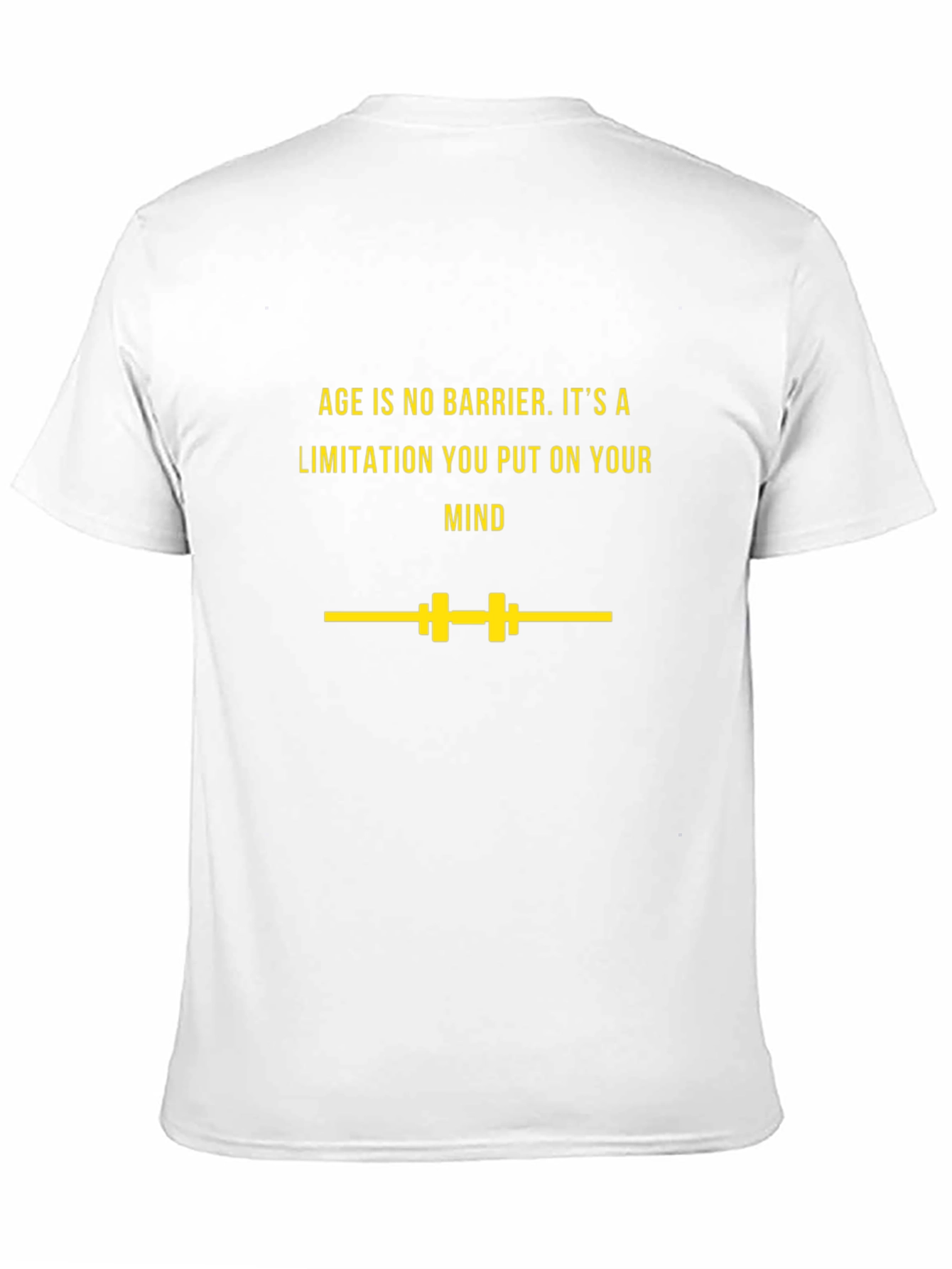 Motivational T-Shirt: Age is No Barrier