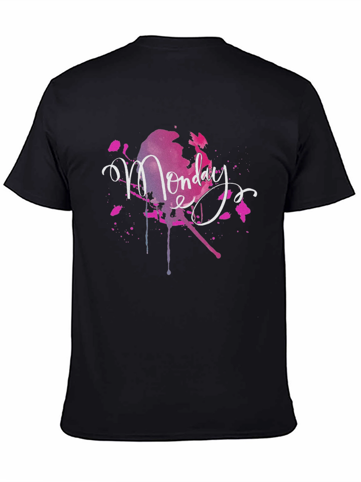 Monday Splash Graphic T-Shirt - Stylish Casual Wear