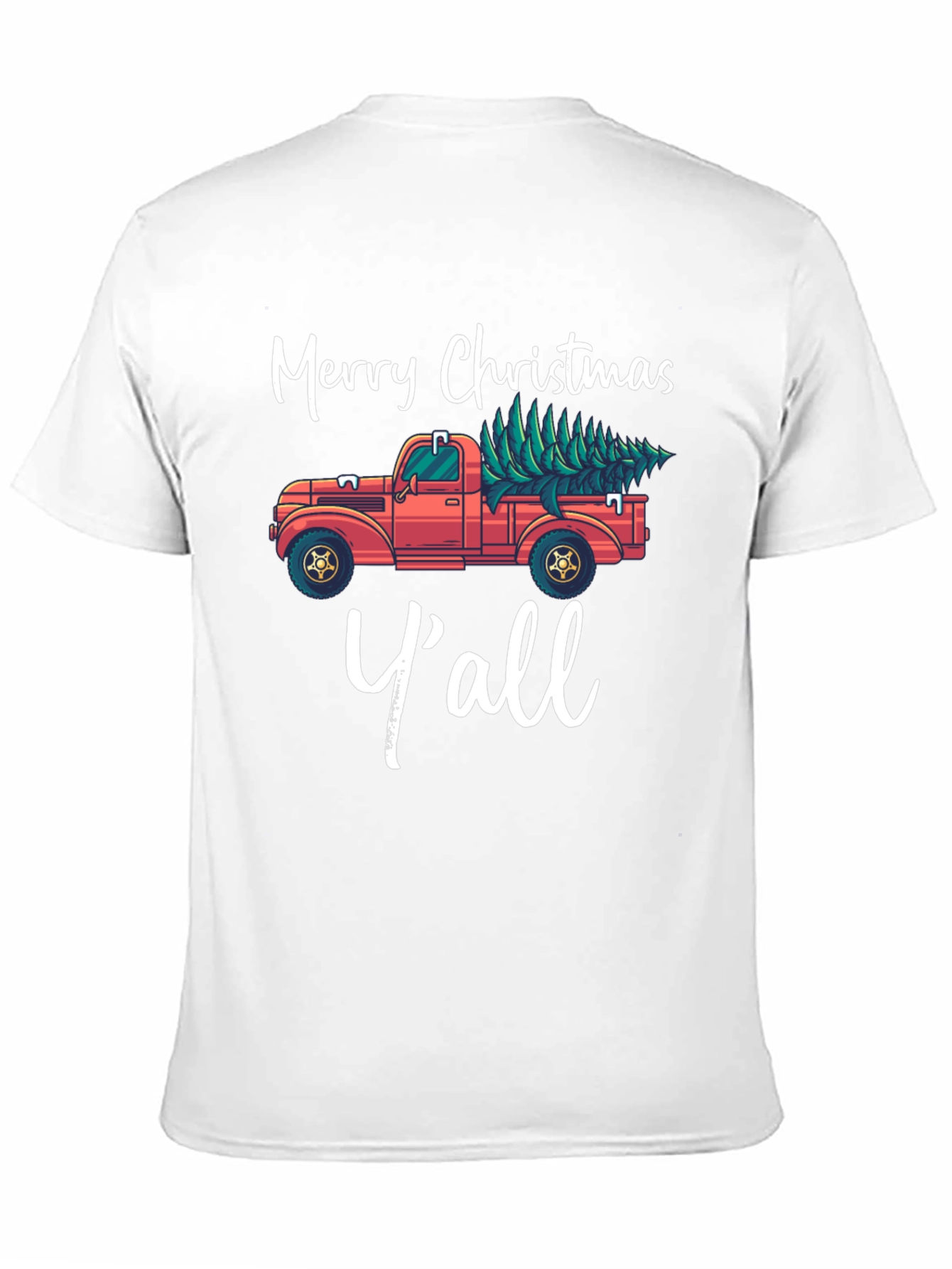 Merry Christmas Yall Graphic Tee