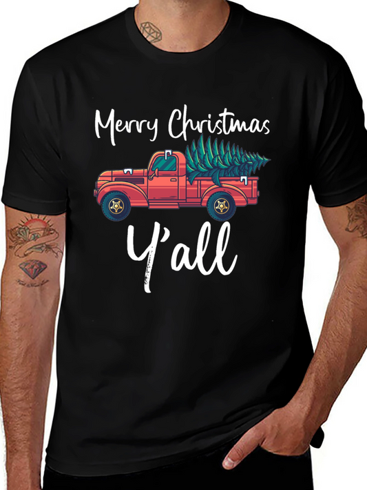 Merry Christmas Yall Graphic Tee