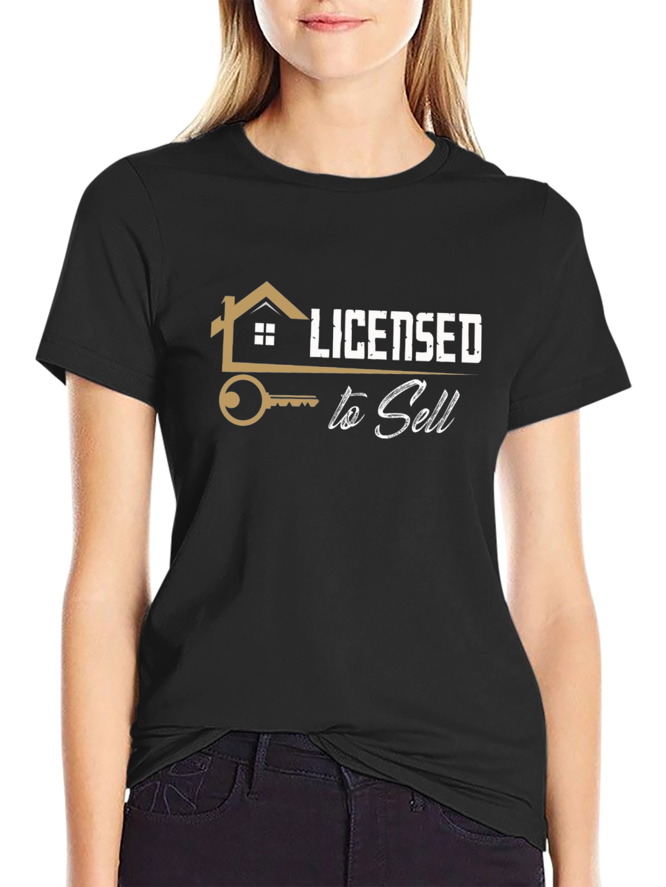 Licensed to Sell T-Shirt - Real Estate Agent Tee