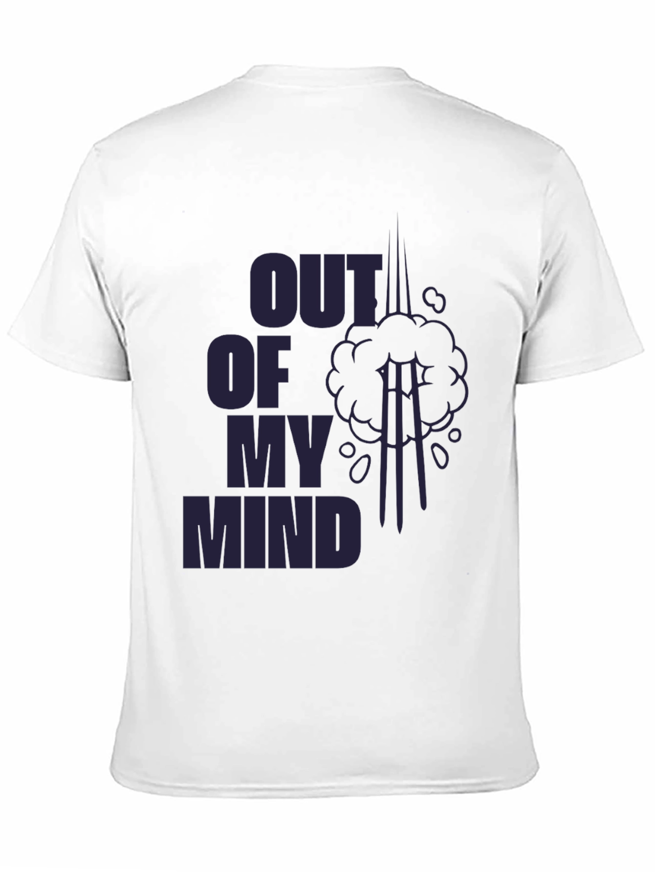 Out of My Mind Graphic T-Shirt - Black
