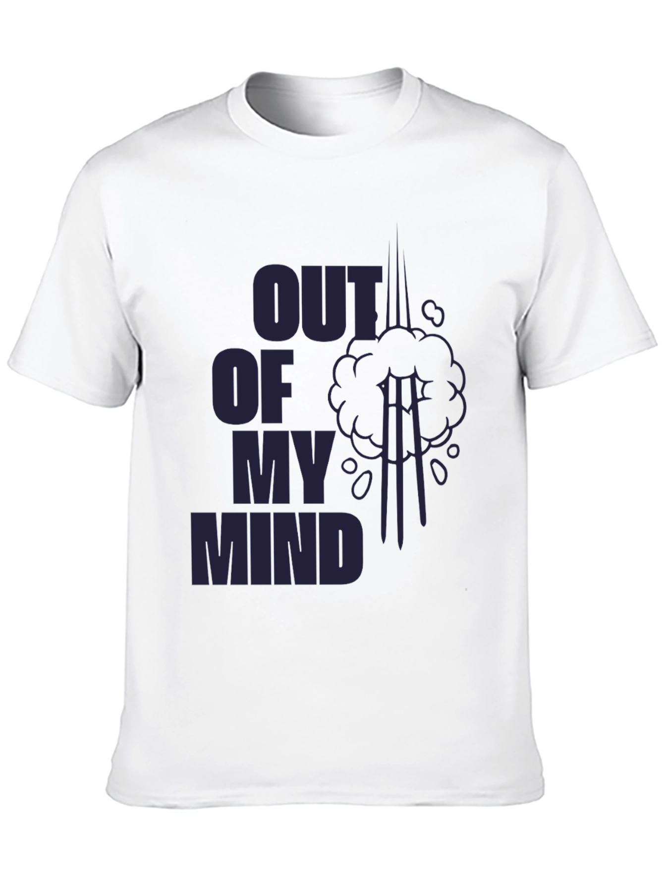 Out of My Mind Graphic T-Shirt - Black