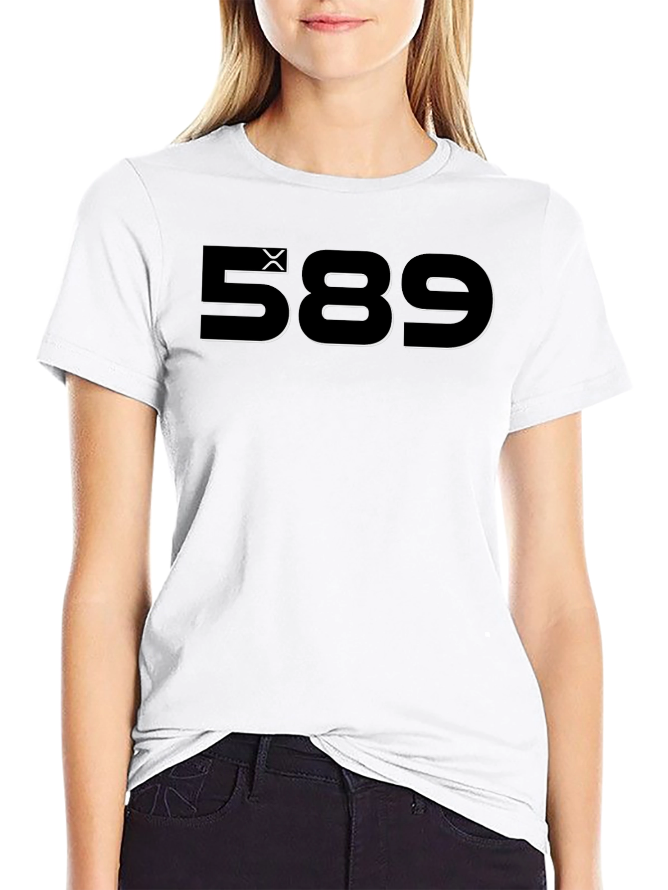 Black 589 Graphic Tee