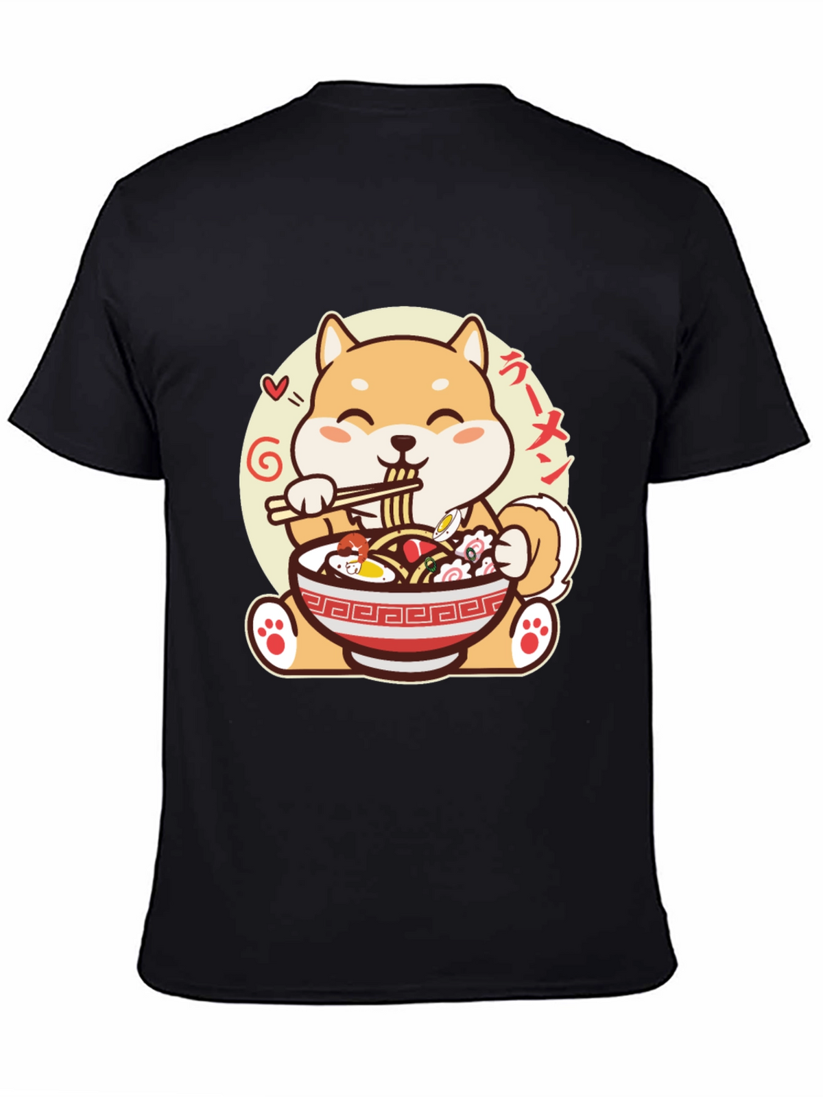 Shiba Inu Ramen T-Shirt - Cute Anime Dog Tee