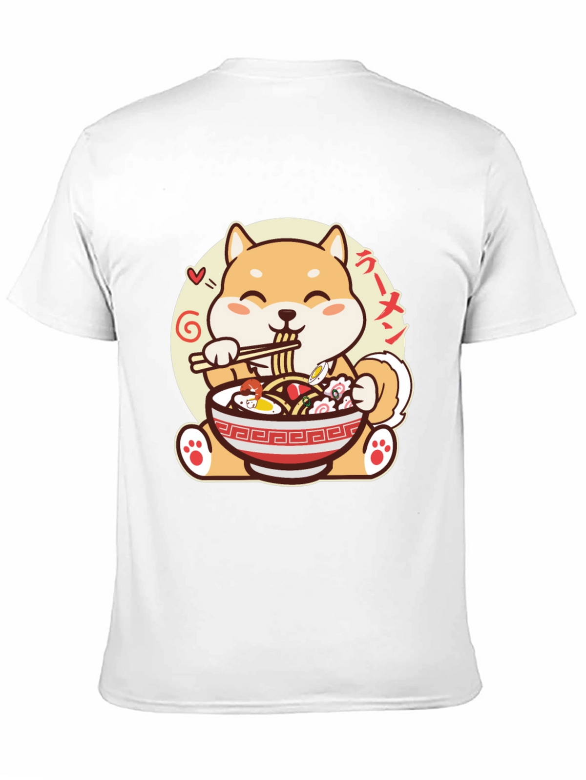 Shiba Inu Ramen T-Shirt - Cute Anime Dog Tee