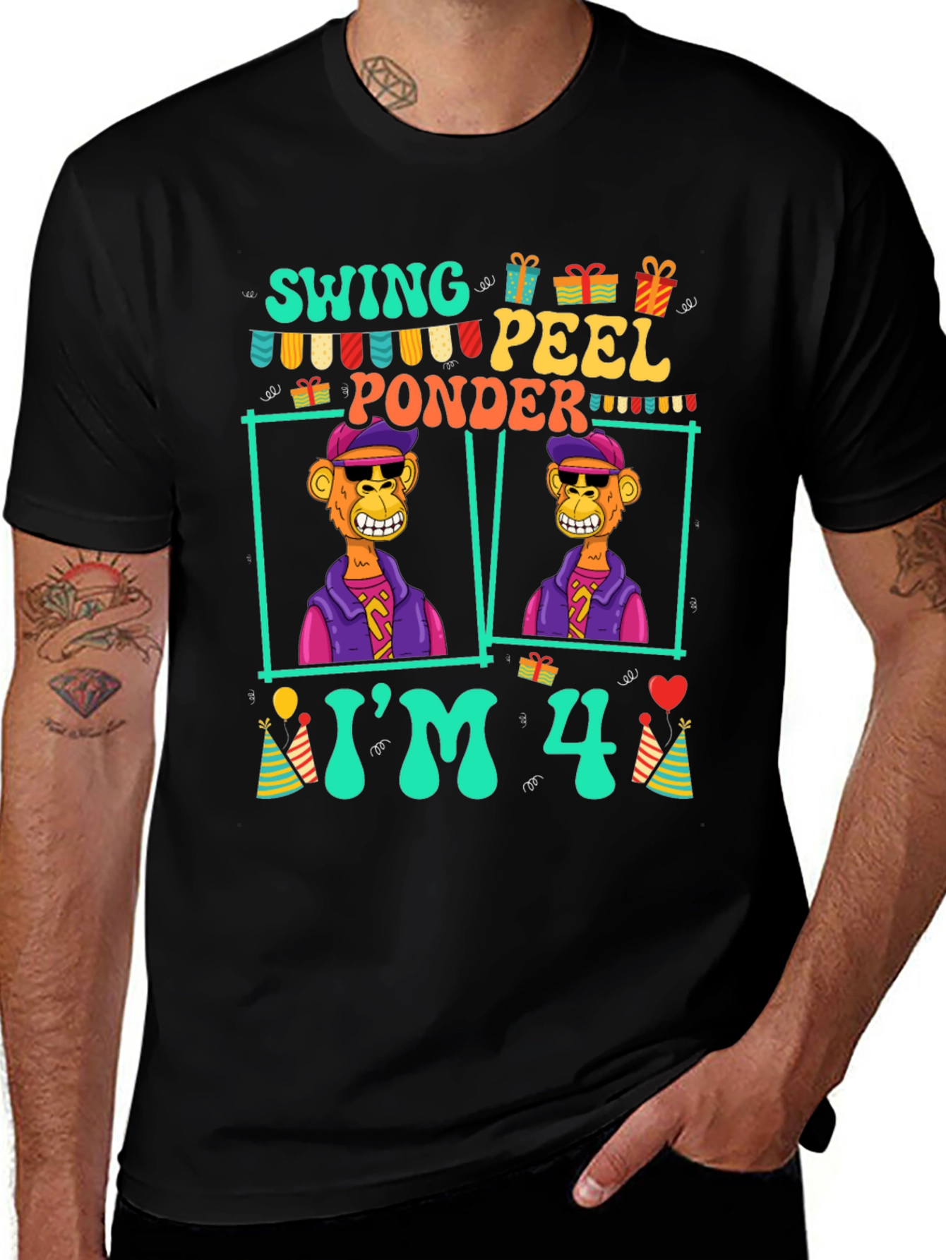 Swing Peel Ponder Im 4 T-Shirt