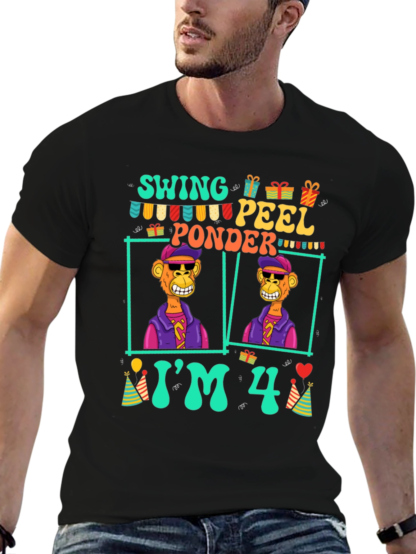 Swing Peel Ponder Im 4 T-Shirt