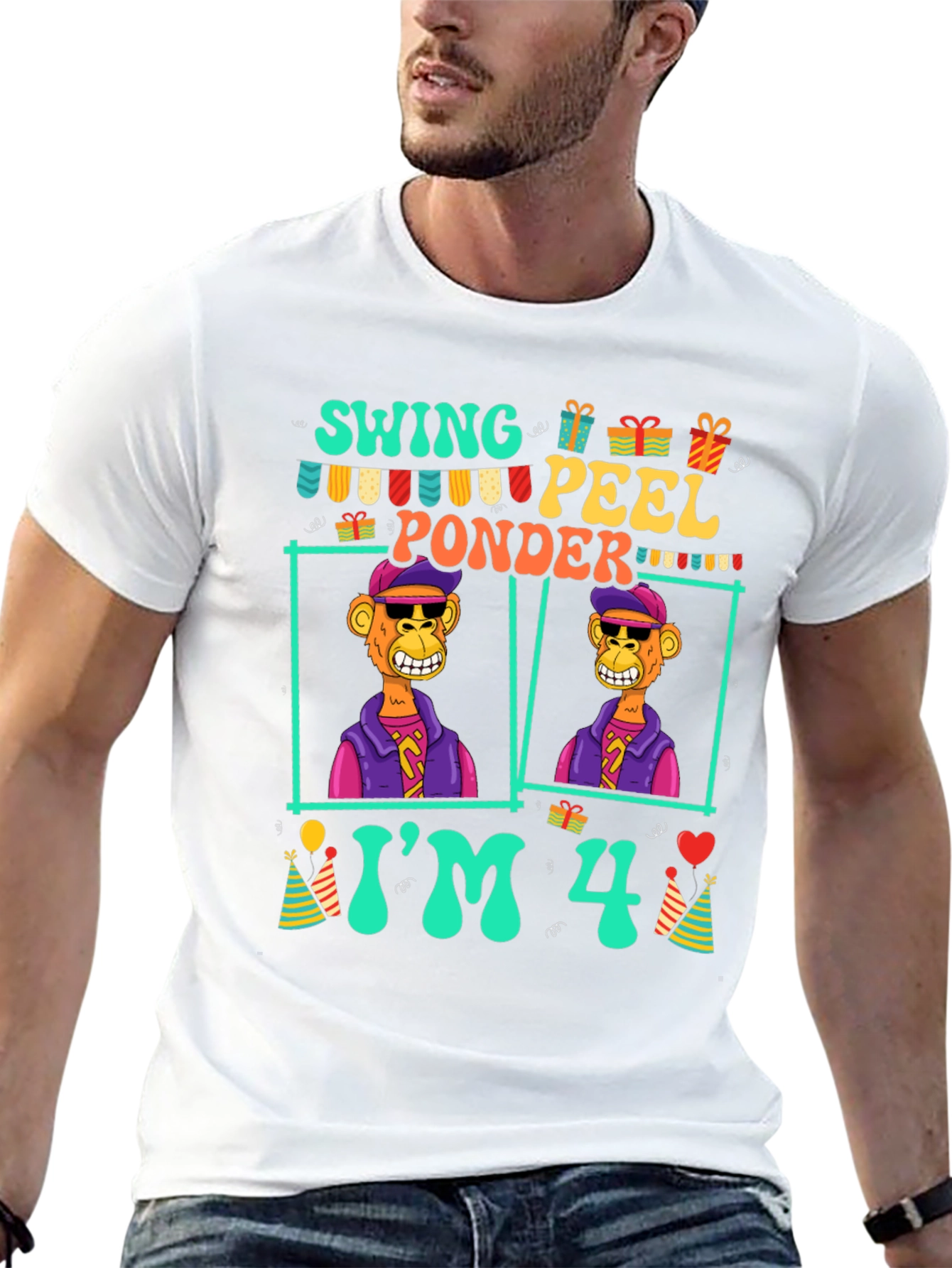 Swing Peel Ponder Im 4 T-Shirt