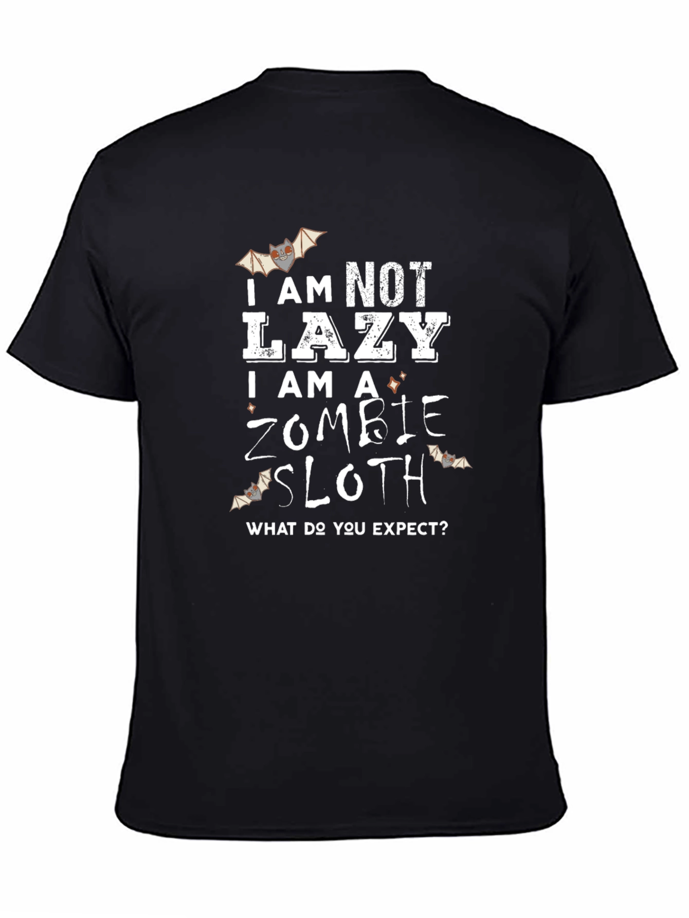 Zombie Sloth T-Shirt - Halloween Humor Tee