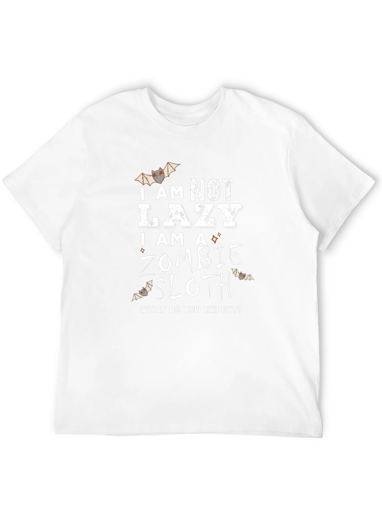 Zombie Sloth T-Shirt - Halloween Humor Tee