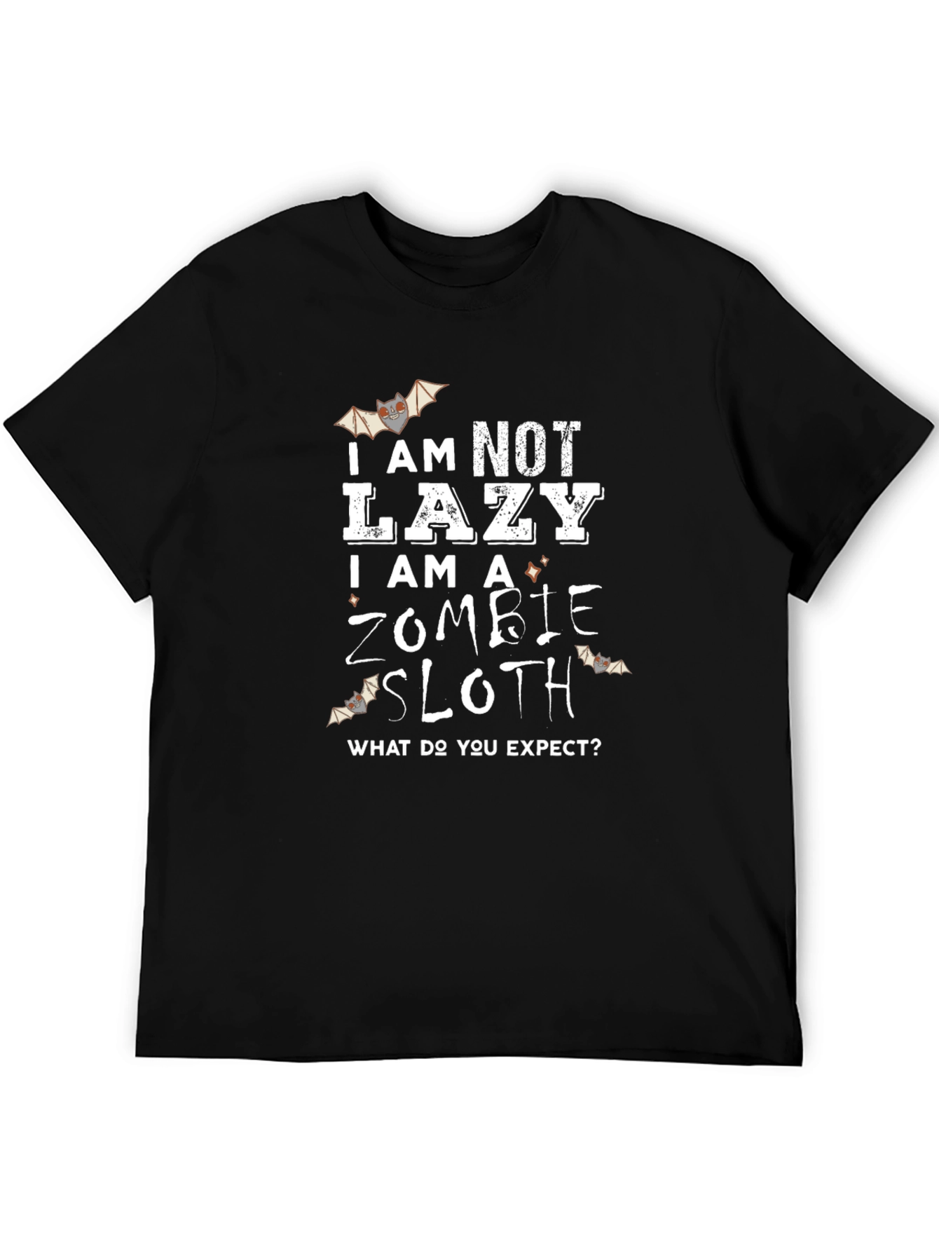 Zombie Sloth T-Shirt - Halloween Humor Tee