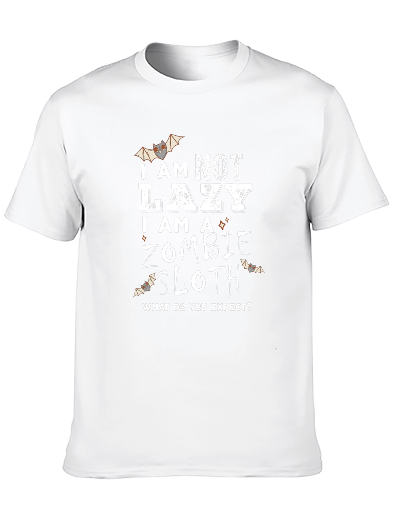 Zombie Sloth T-Shirt - Halloween Humor Tee