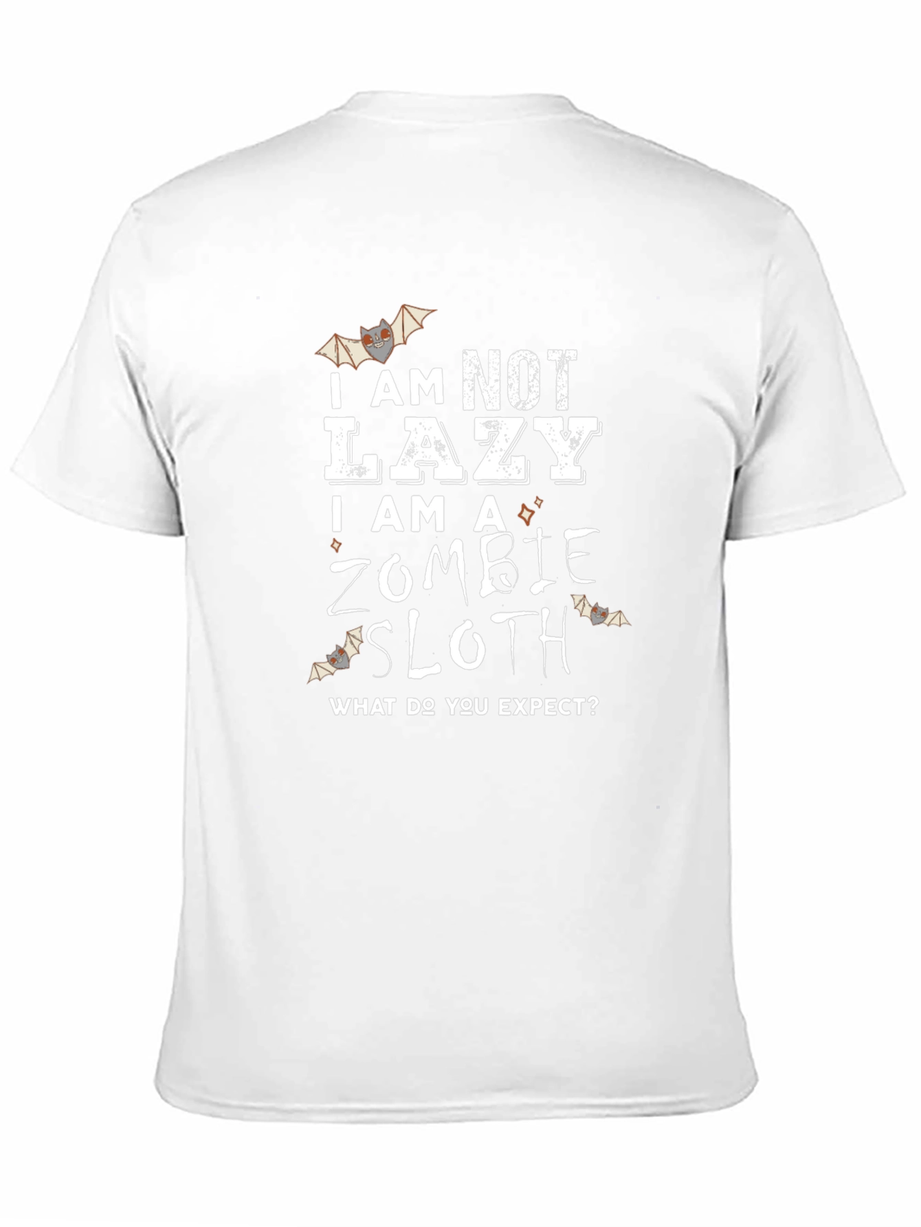 Zombie Sloth T-Shirt - Halloween Humor Tee