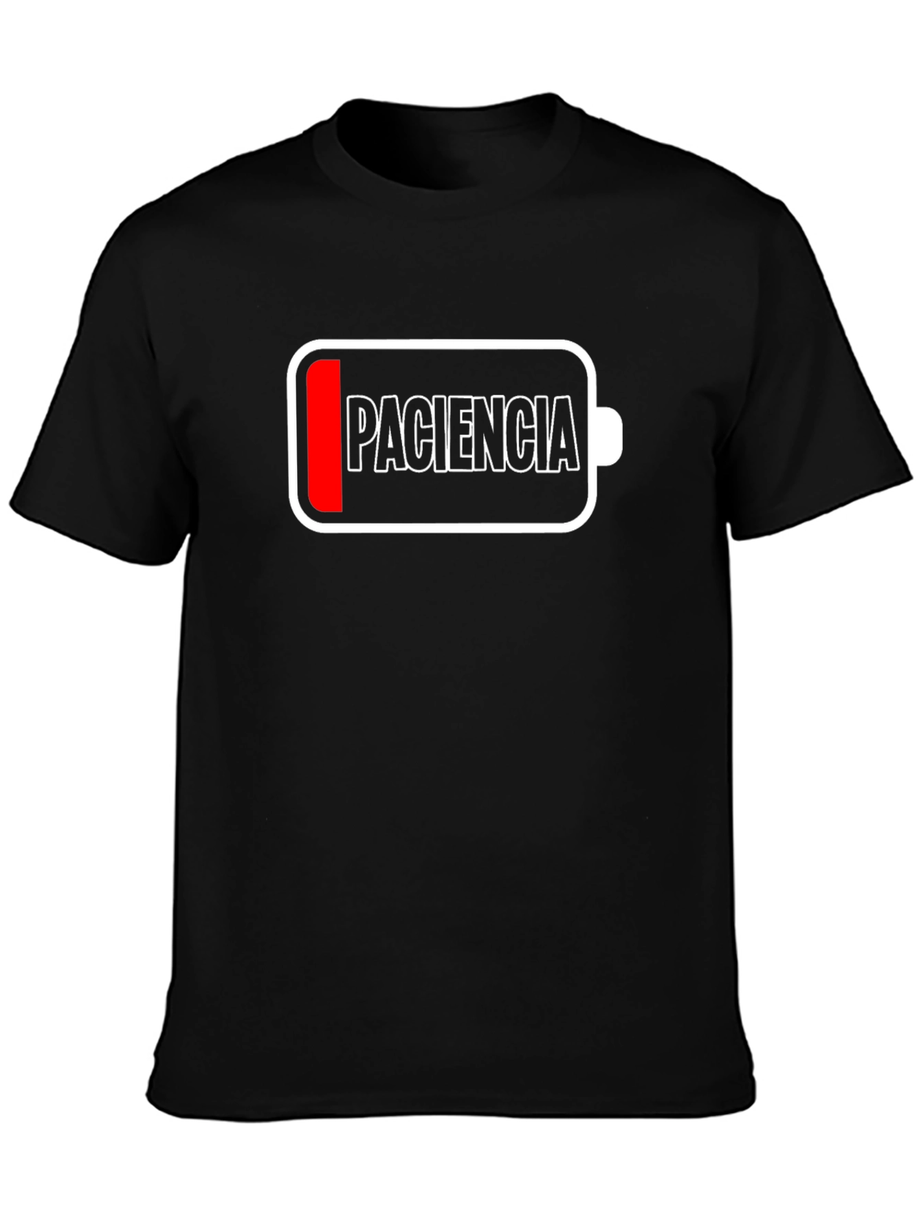 Low Patience T-Shirt - Black Graphic Tee