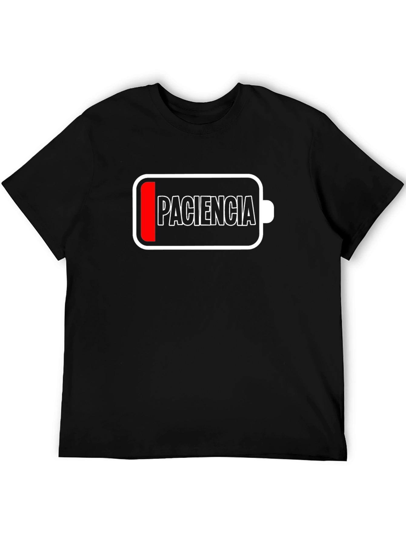 Low Patience T-Shirt - Black Graphic Tee