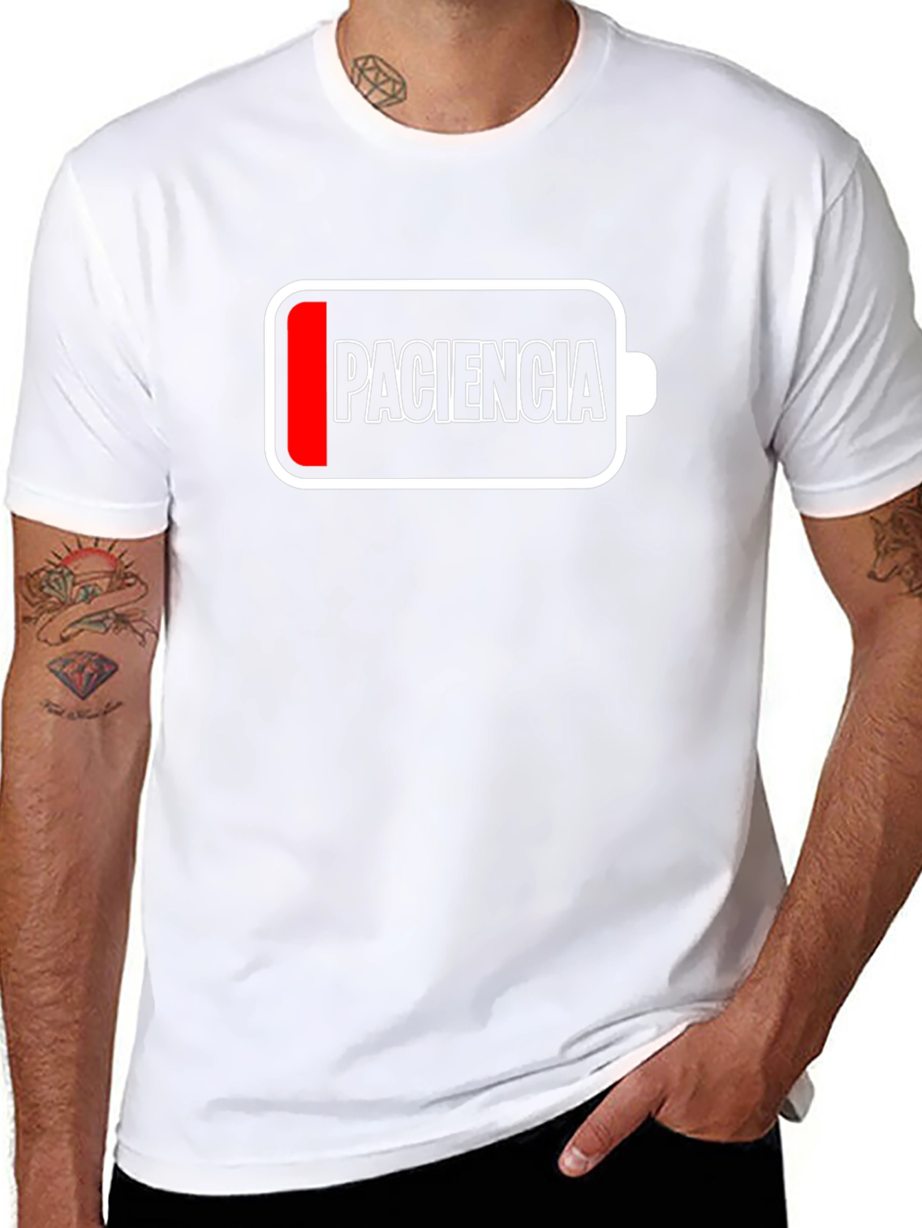 Low Patience T-Shirt - Black Graphic Tee