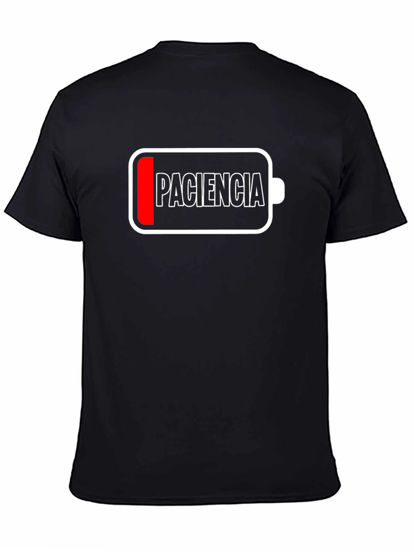 Low Patience T-Shirt - Black Graphic Tee