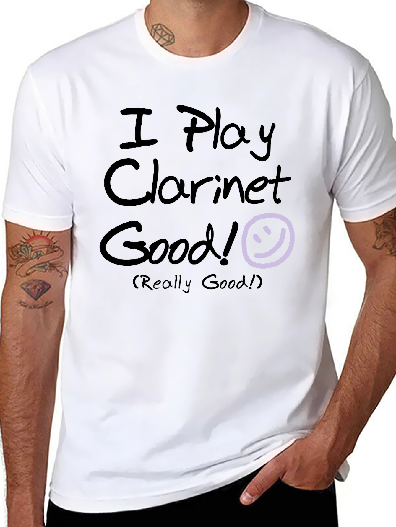 Funny Clarinet Player T-Shirt - I Play Clarinet Good!