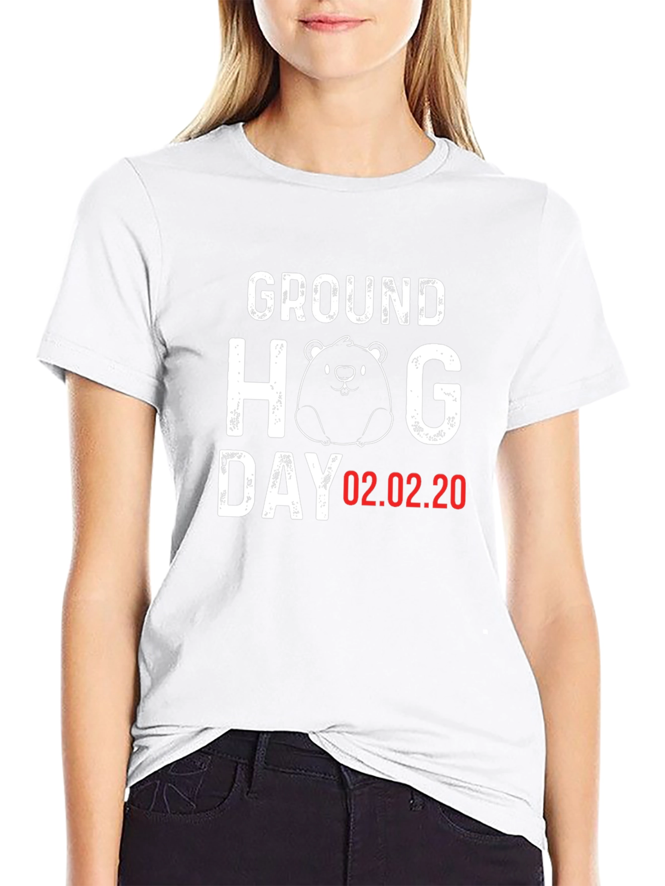 Groundhog Day 02.02.20 T-Shirt Cute Graphic Tee