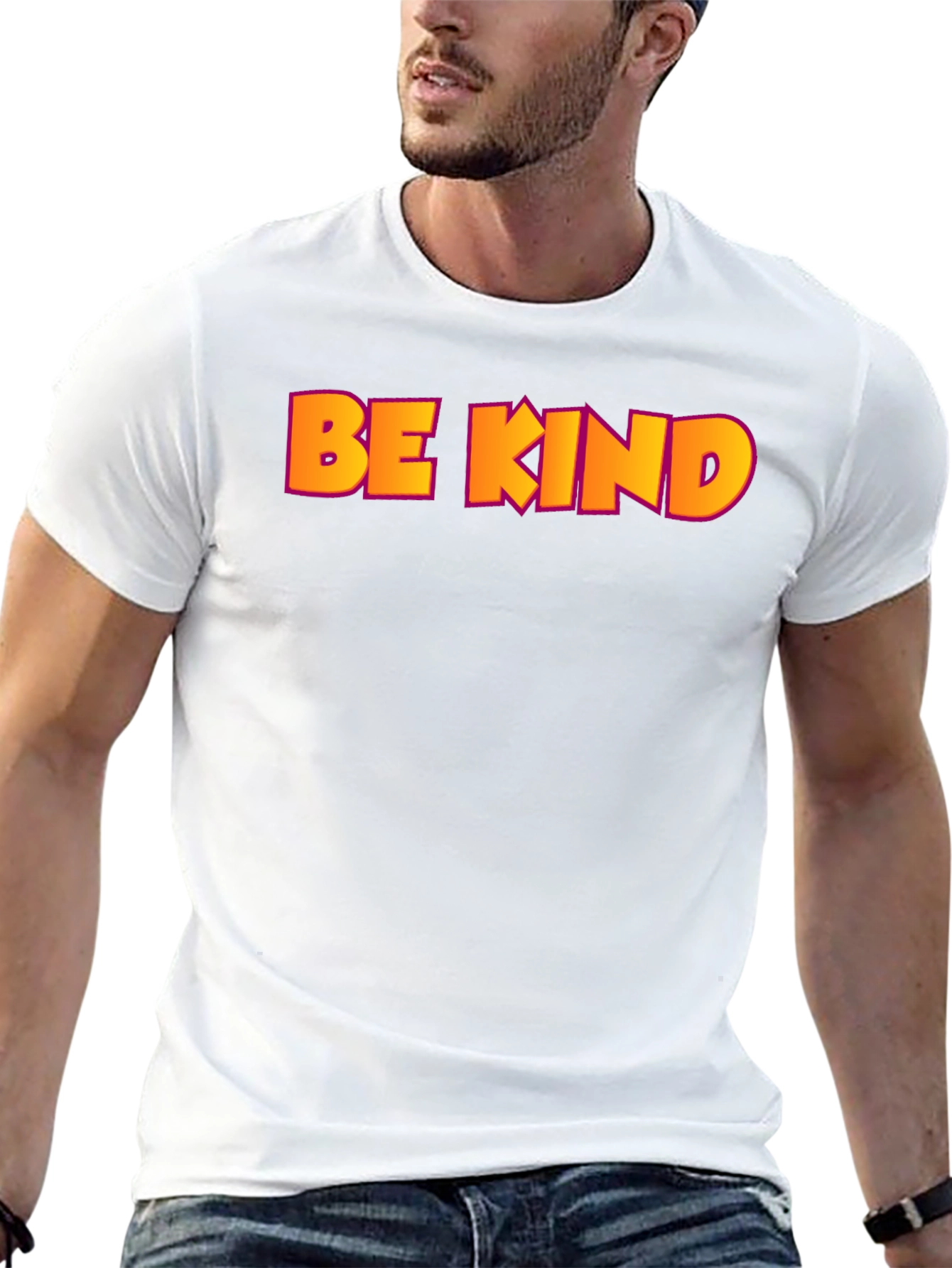 Be Kind Graphic Tee - Black Casual Shirt