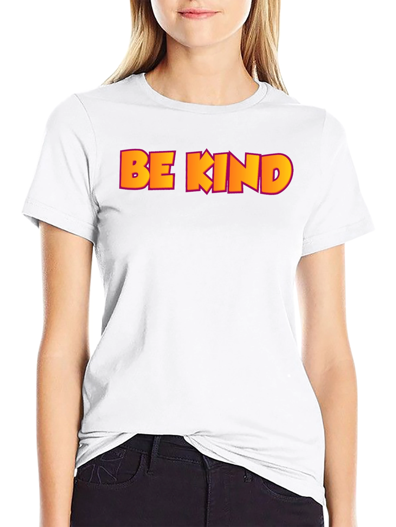 Be Kind Graphic Tee - Black Casual Shirt
