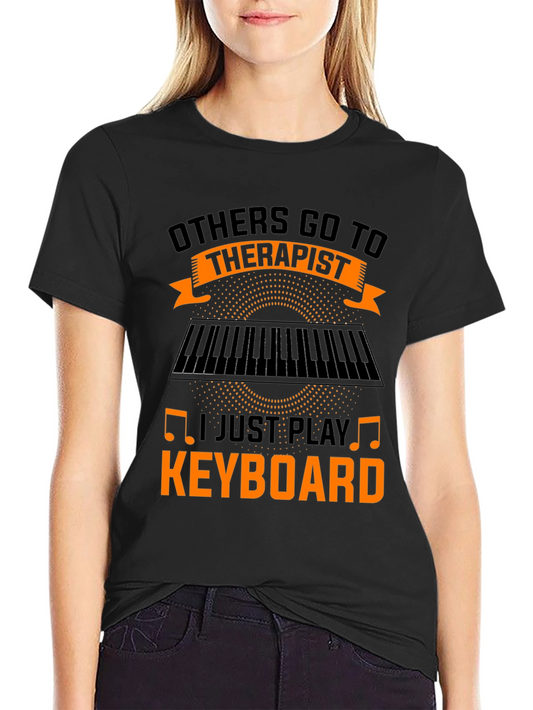 Keyboard Therapy T-Shirt - Musicians Apparel