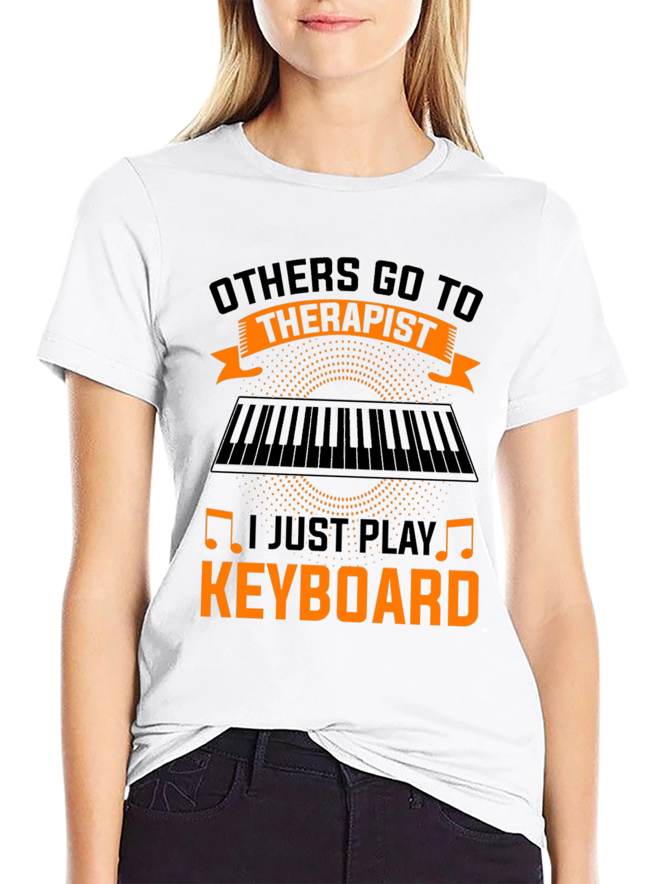 Keyboard Therapy T-Shirt - Musicians Apparel