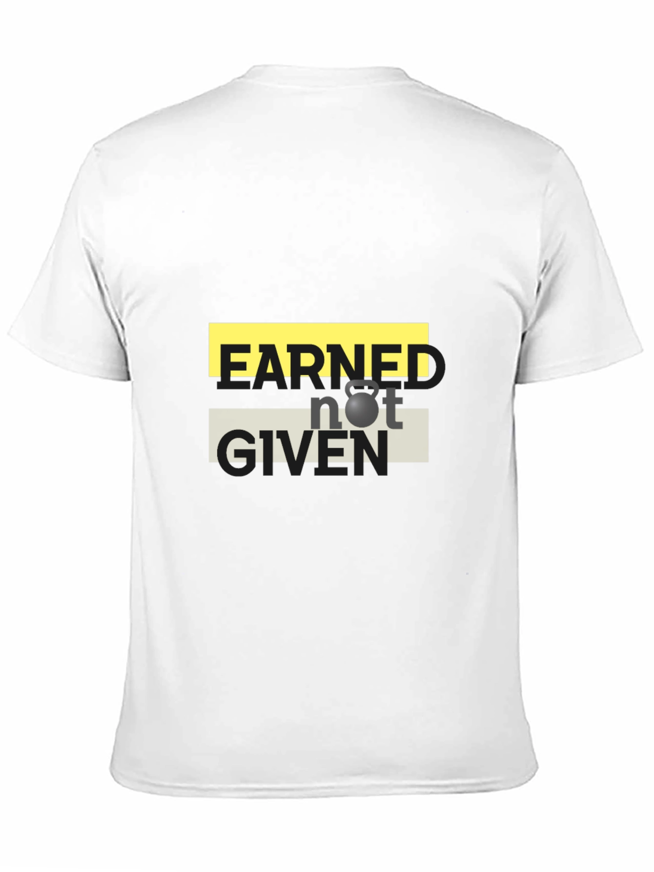 Earned Not Given Graphic T-Shirt - Black