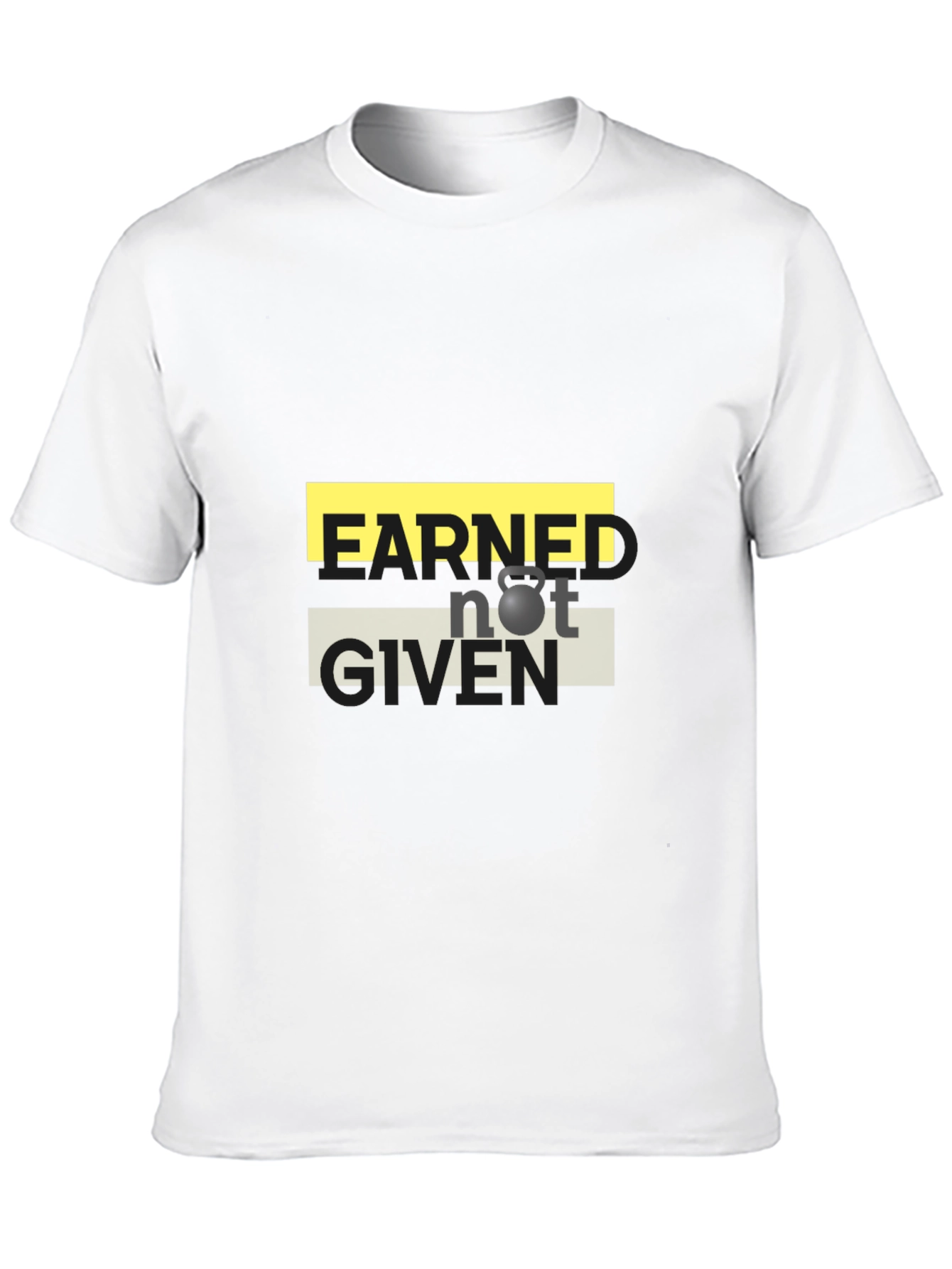 Earned Not Given Graphic T-Shirt - Black