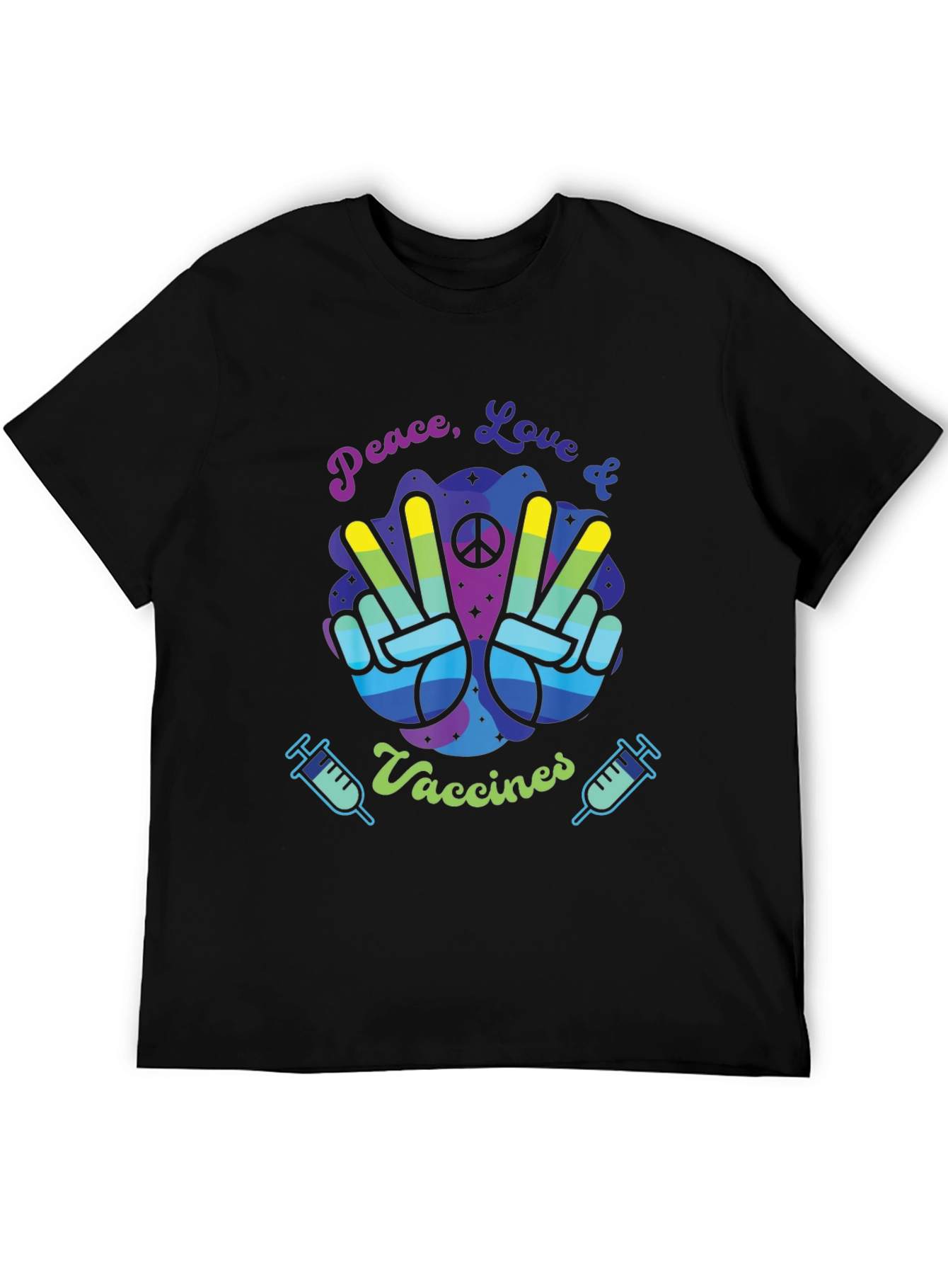Peace Love & Vaccines T-Shirt