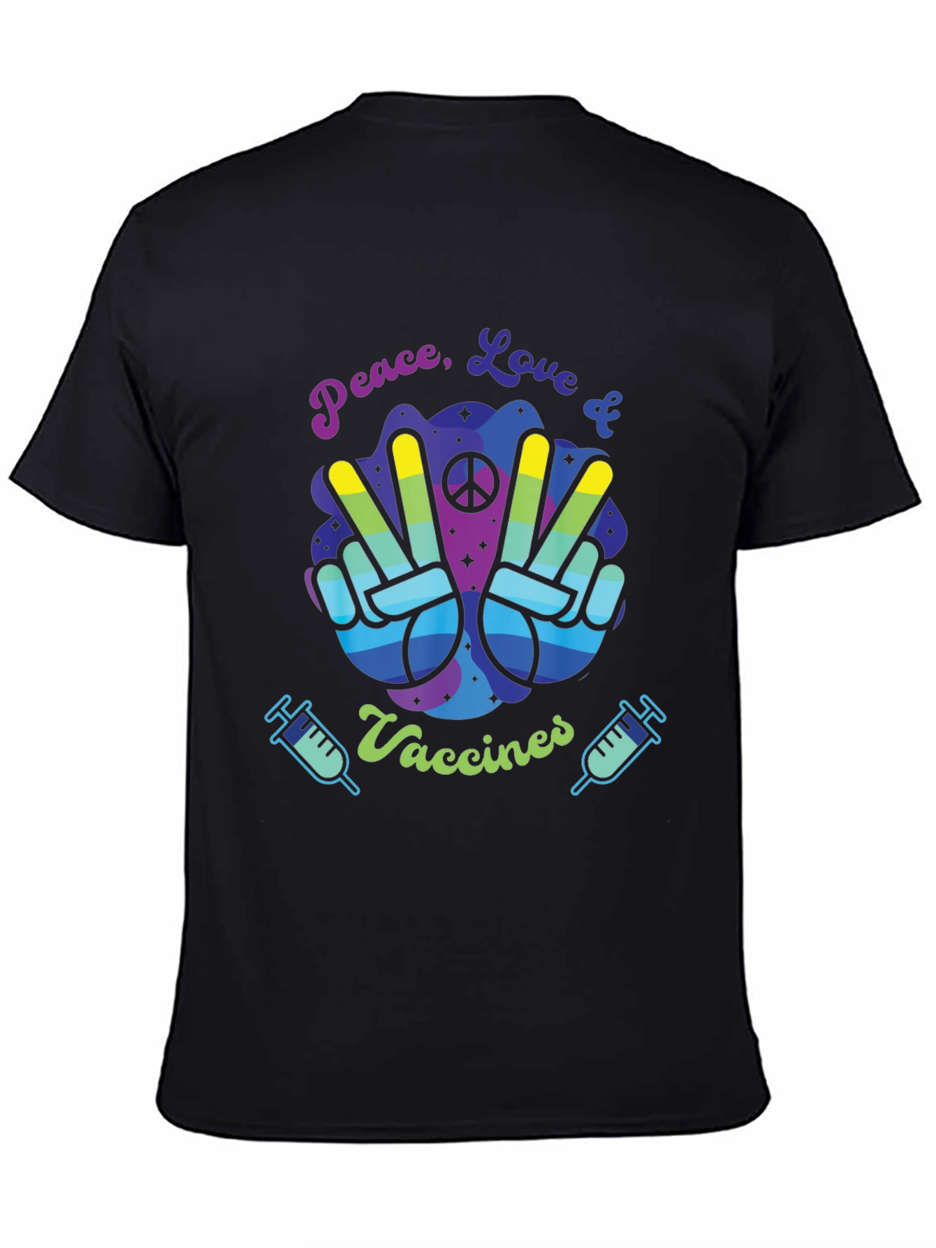Peace Love & Vaccines T-Shirt