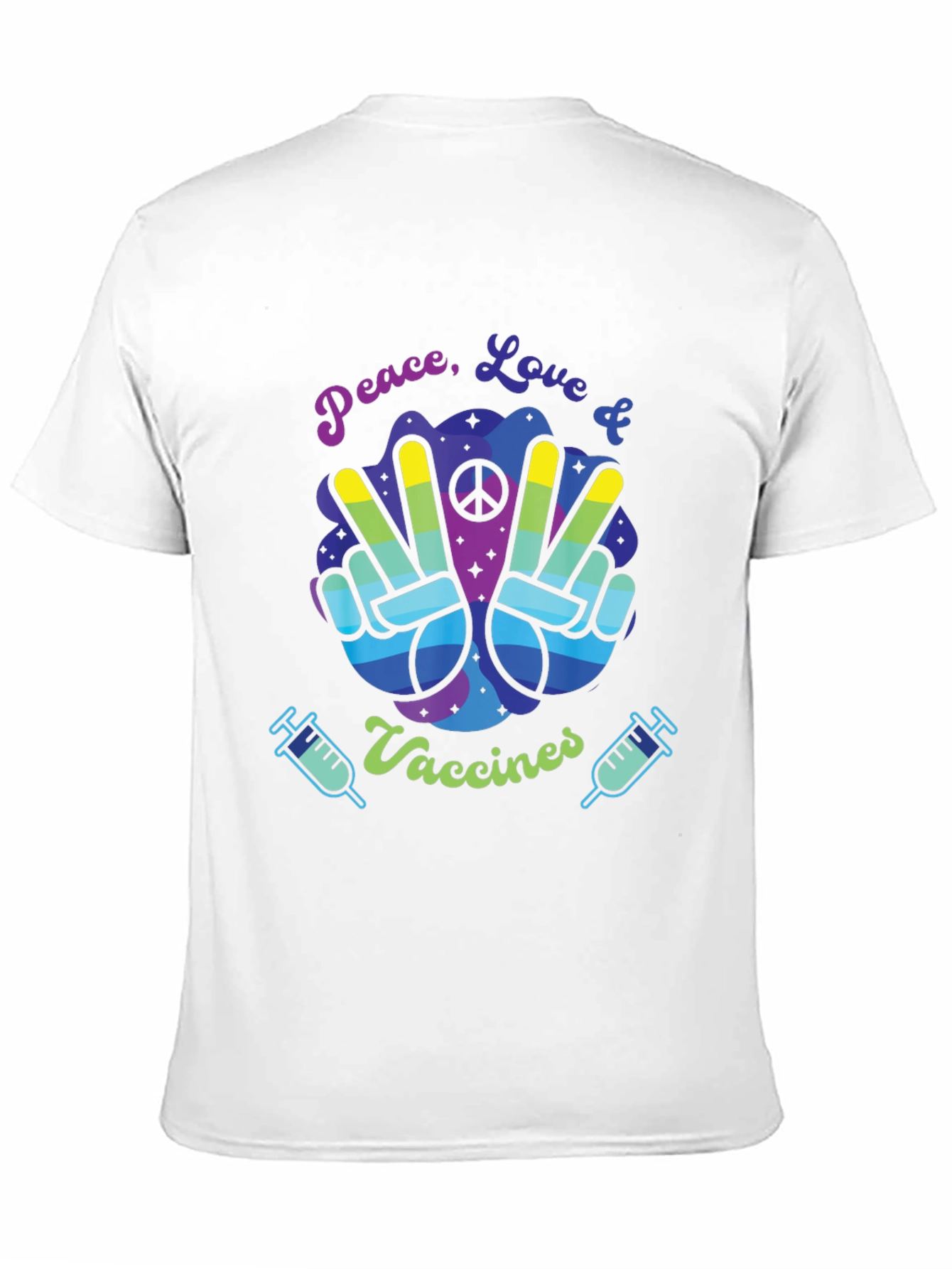 Peace Love & Vaccines T-Shirt