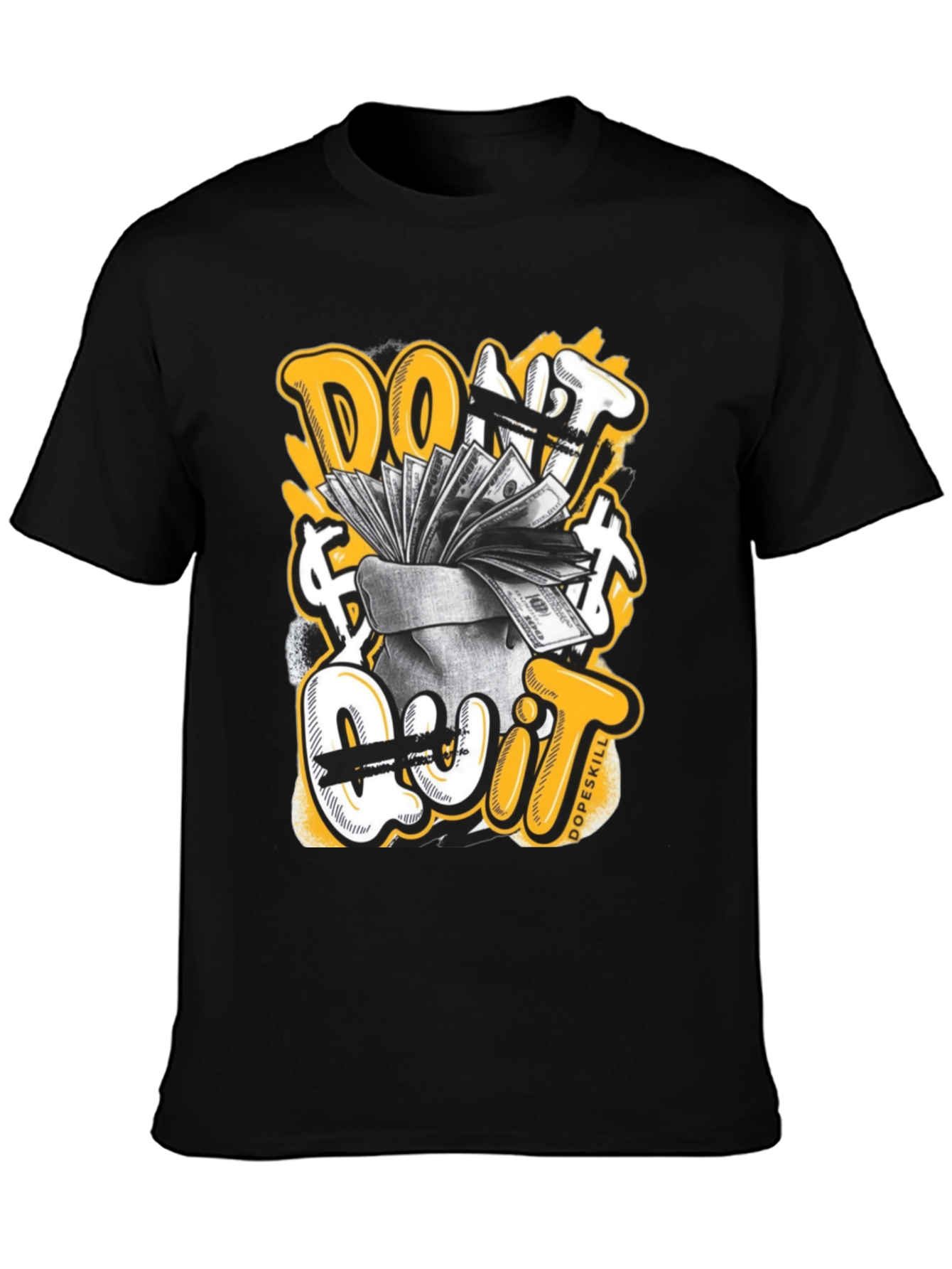 Dont Quit Money Graphic T-Shirt