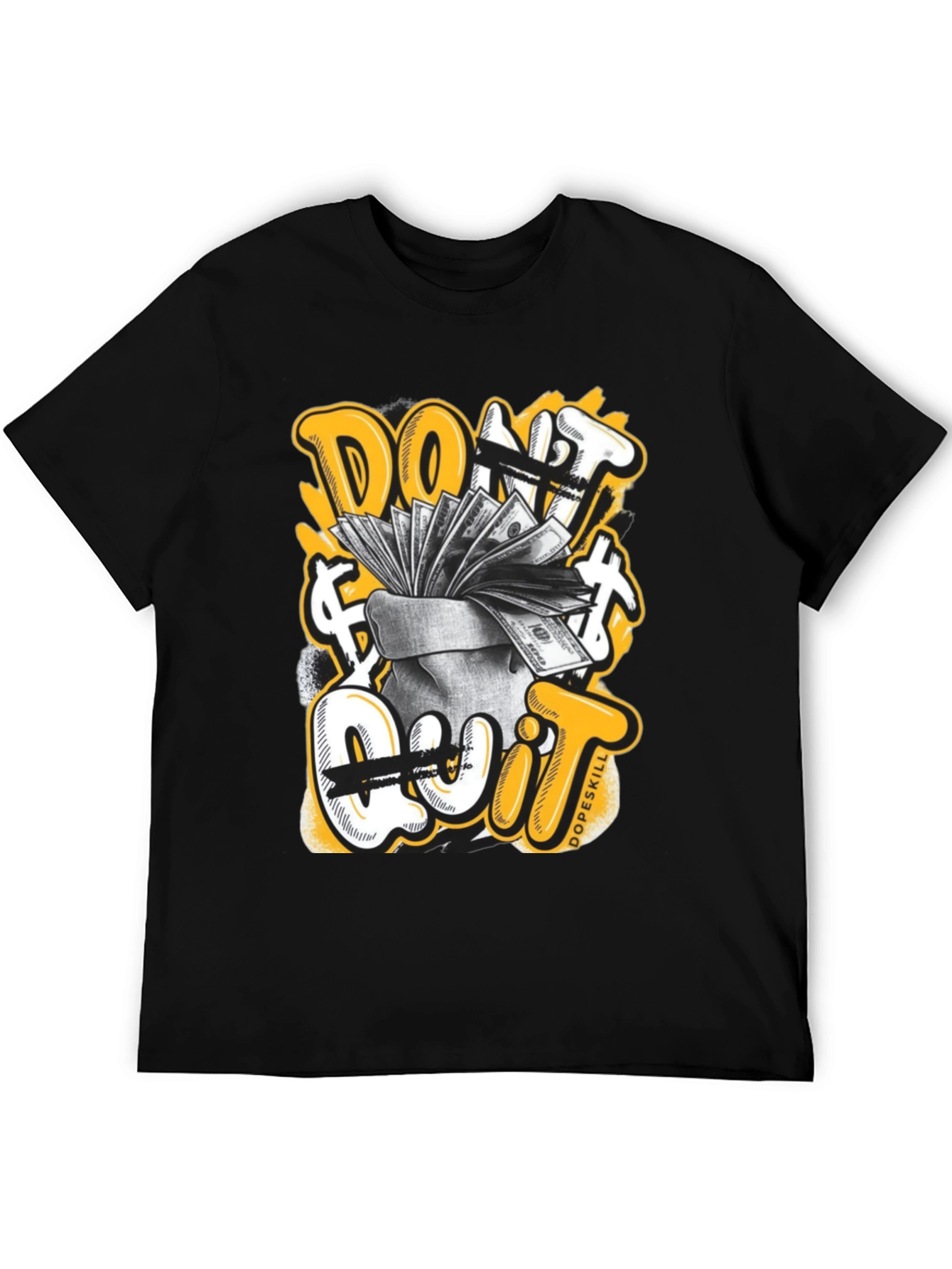 Dont Quit Money Graphic T-Shirt