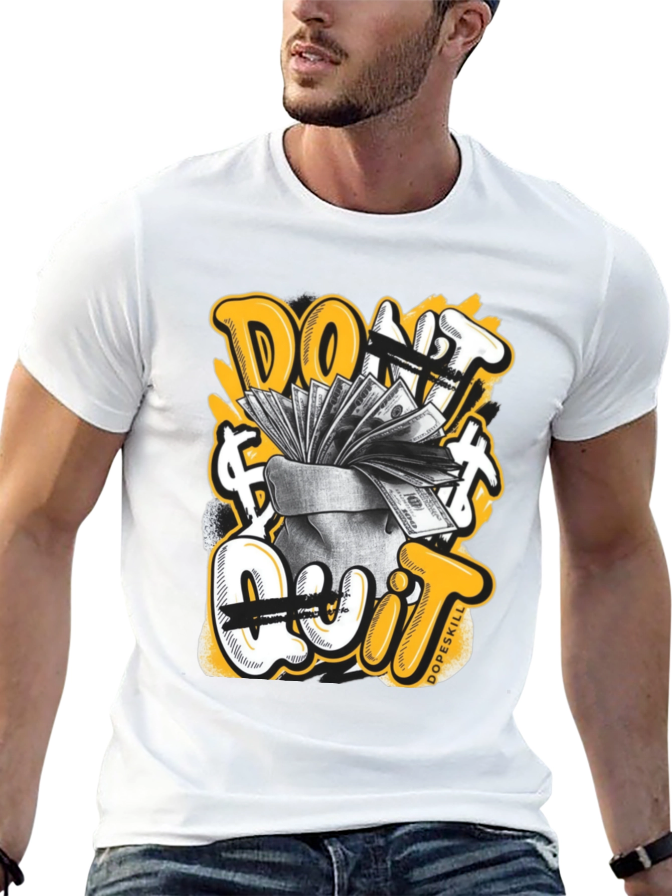 Dont Quit Money Graphic T-Shirt