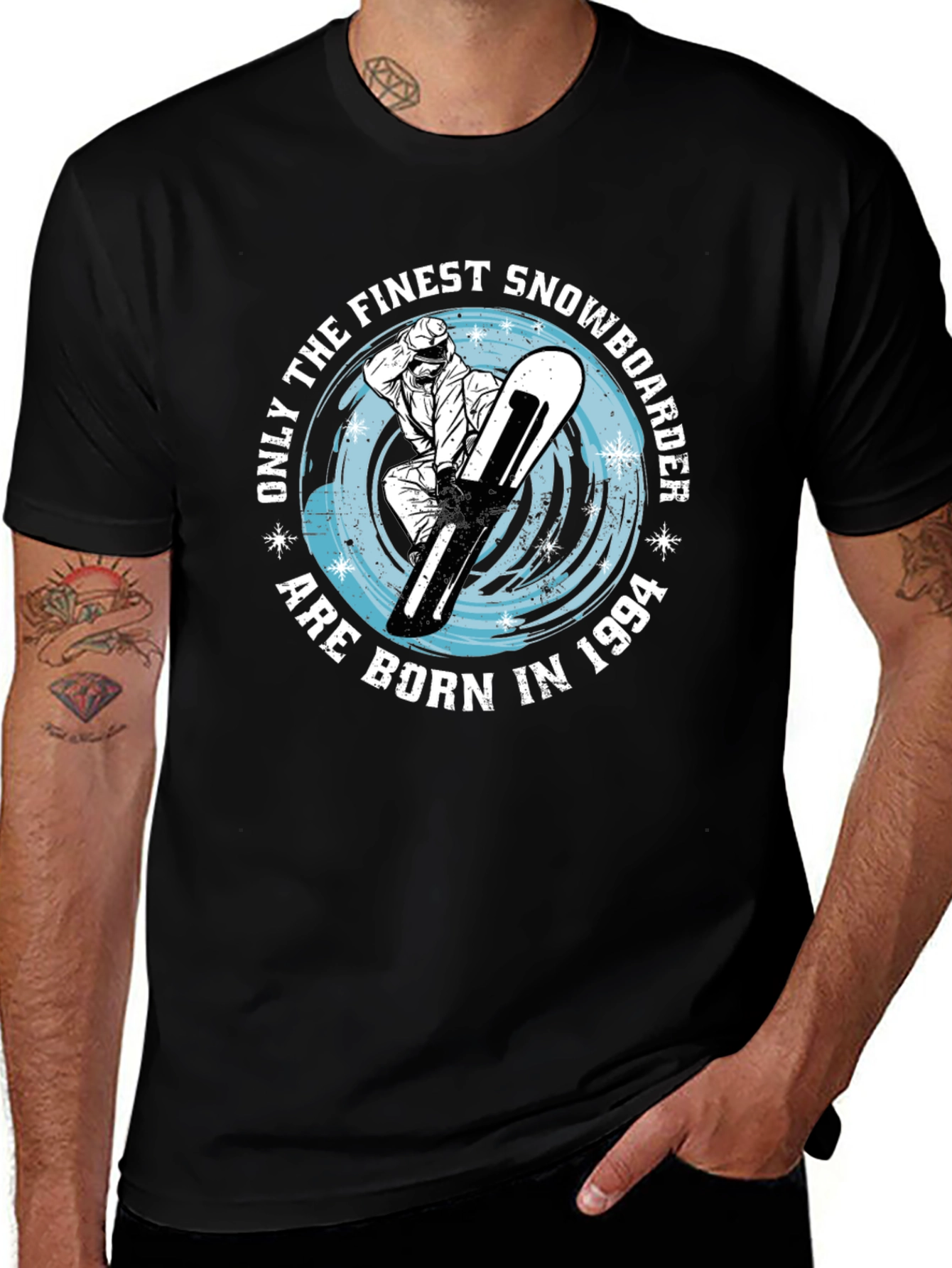 Finest Snowboarder Born in 1994 Graphic T-Shirt