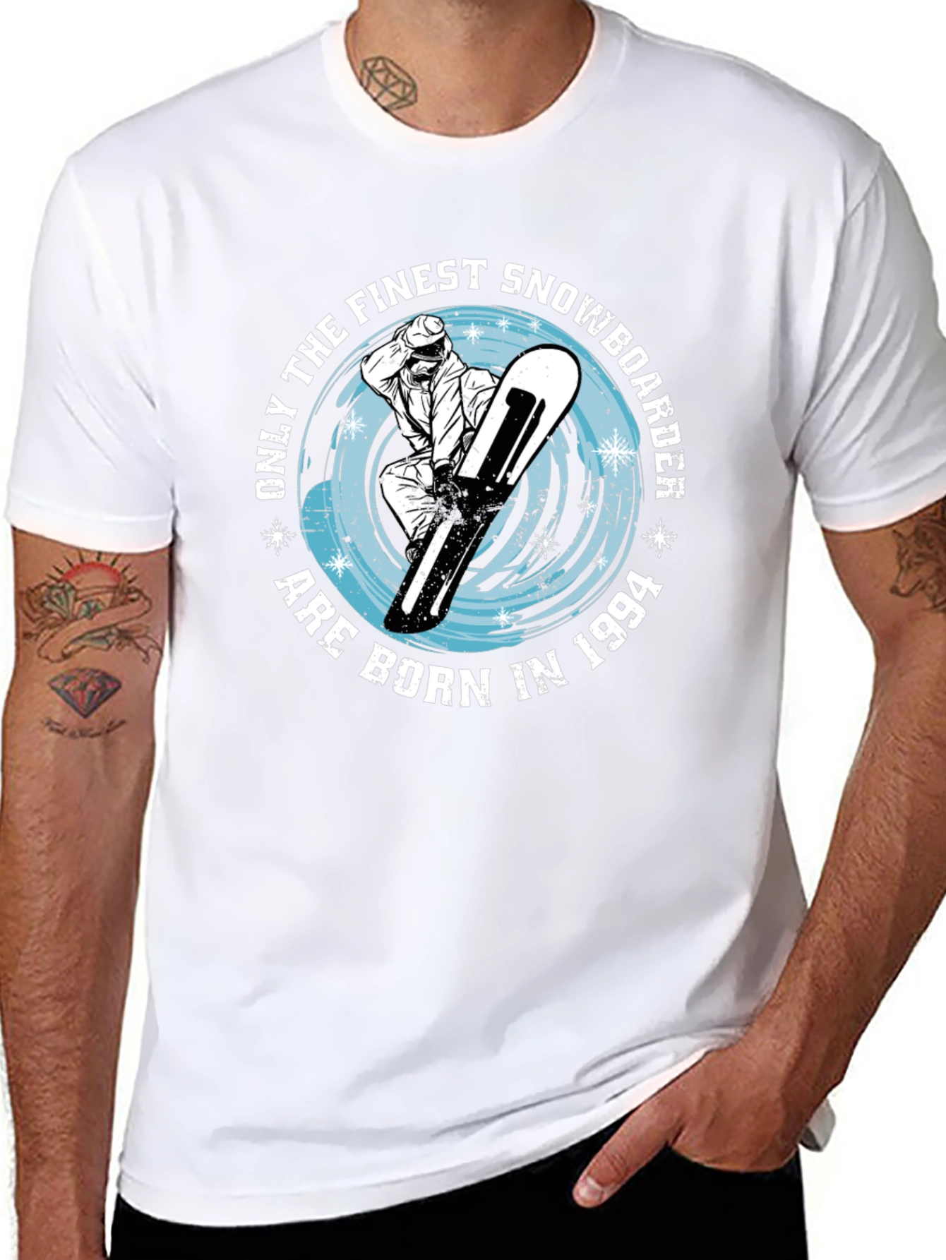 Finest Snowboarder Born in 1994 Graphic T-Shirt