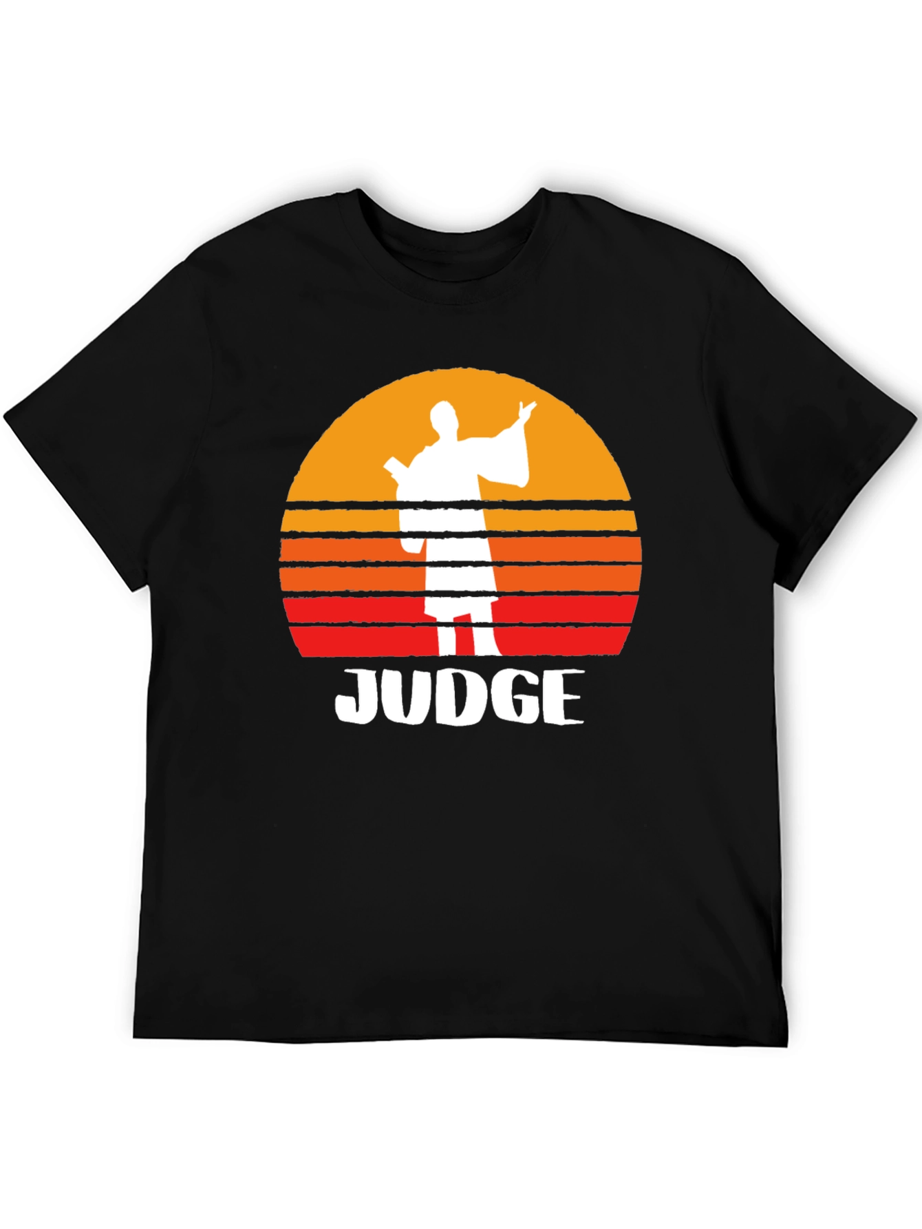 Retro Judge Graphic Tee - Comfort & Style
