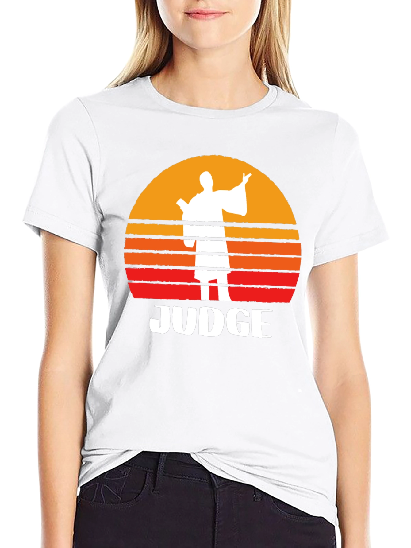 Retro Judge Graphic Tee - Comfort & Style