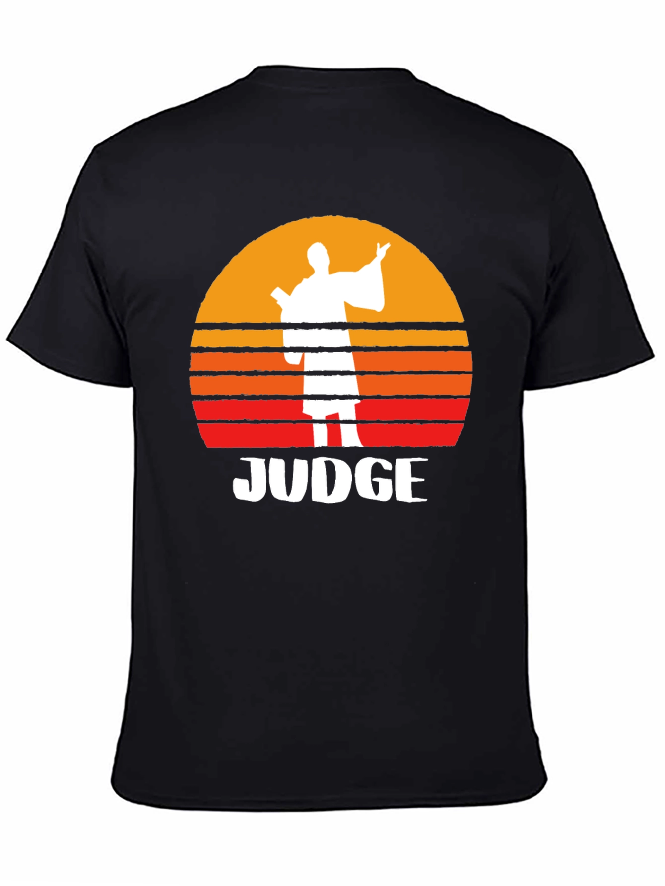Retro Judge Graphic Tee - Comfort & Style