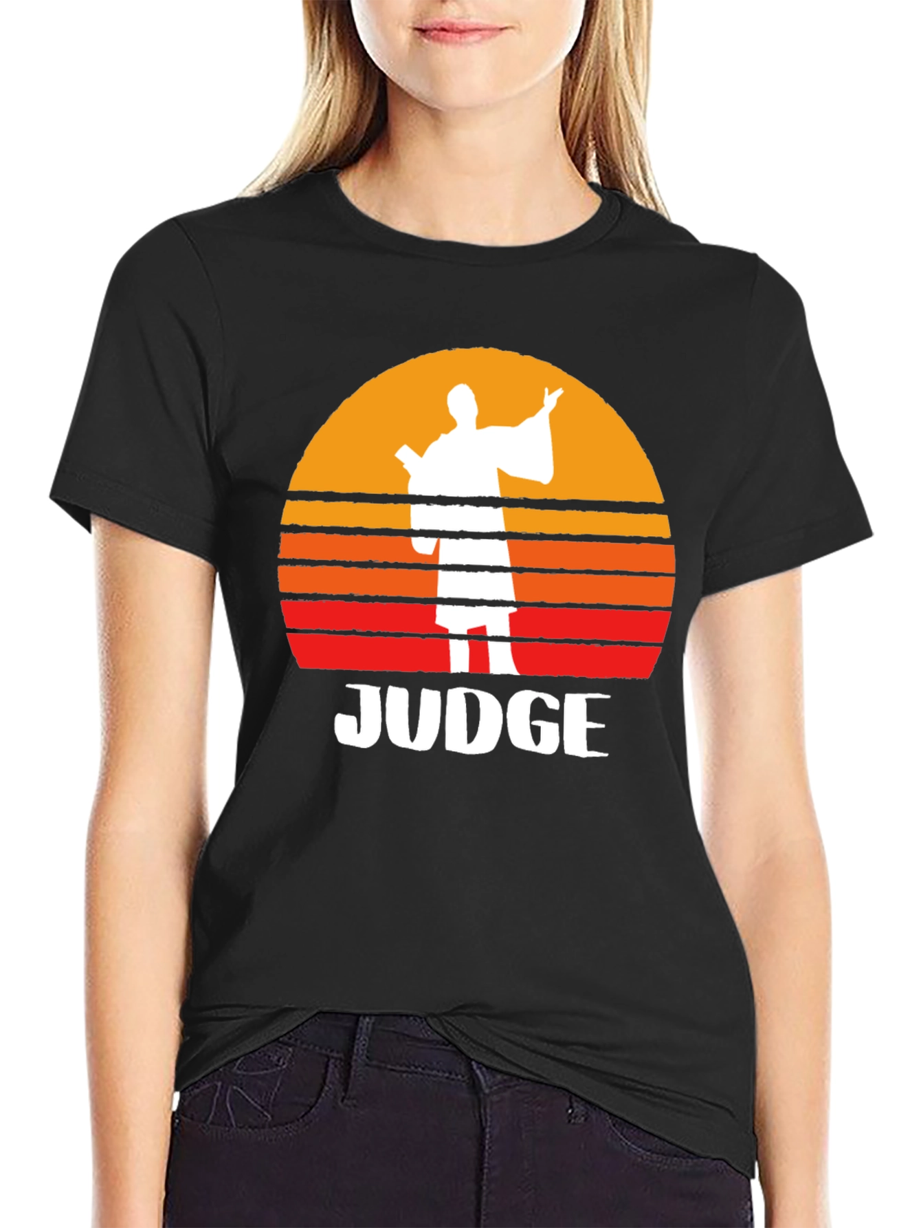 Retro Judge Graphic Tee - Comfort & Style