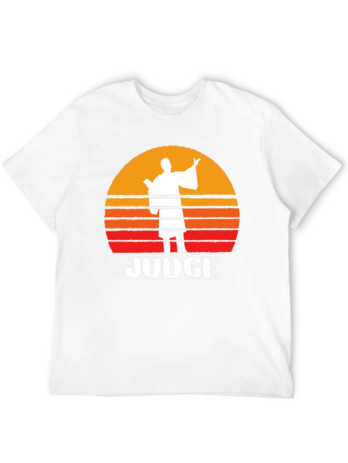Retro Judge Graphic Tee - Comfort & Style